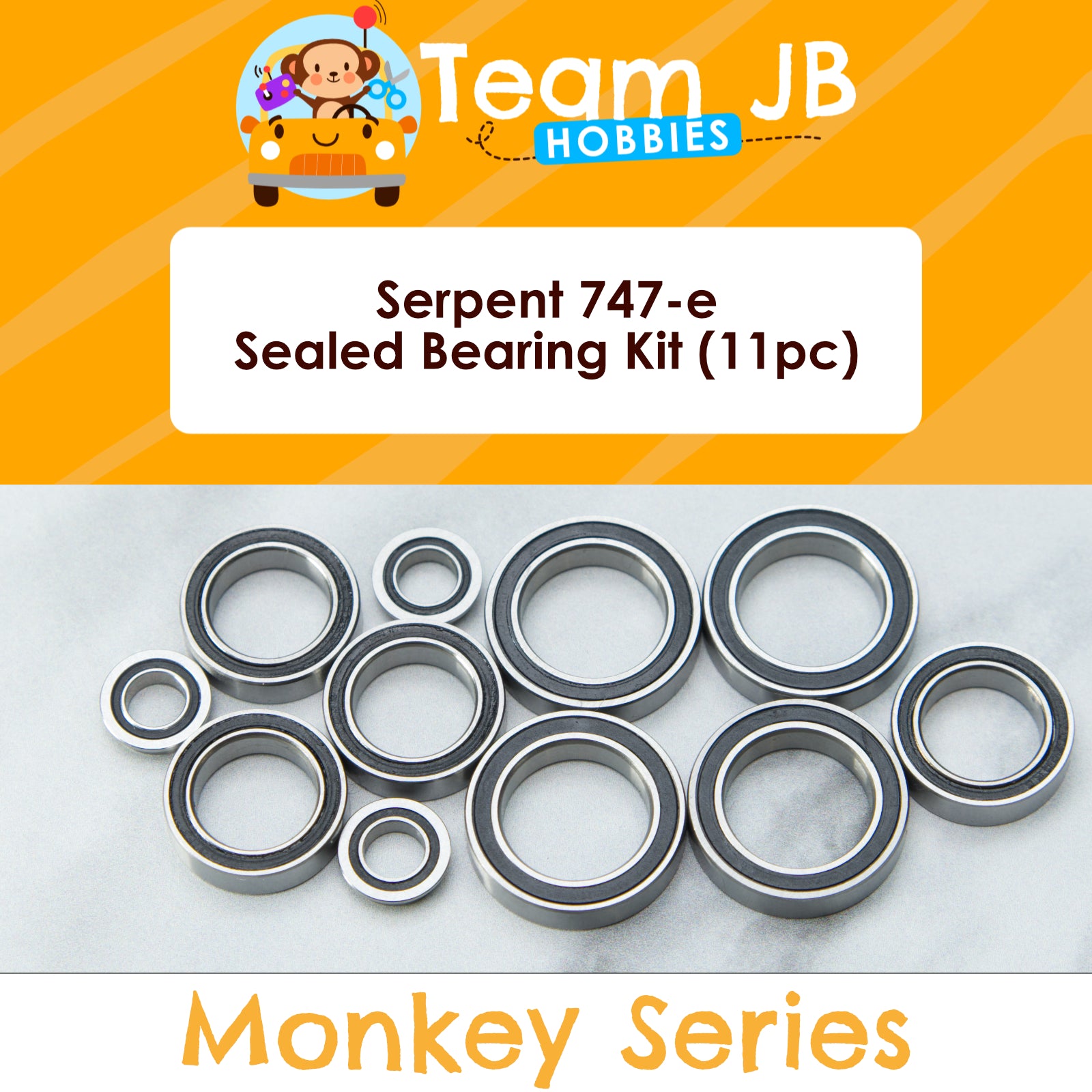 Serpent 747-e - Sealed Bearing Kit