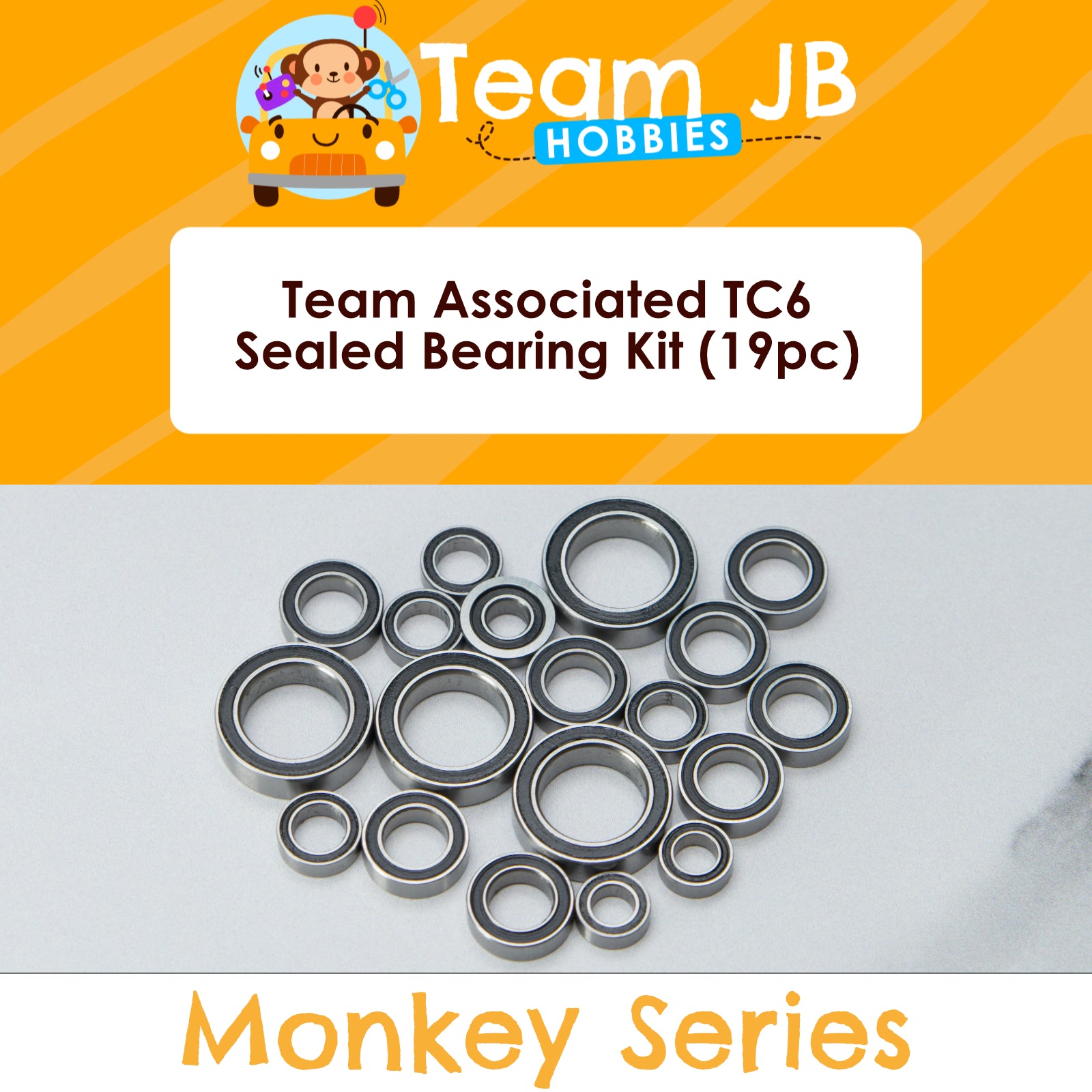Team Associated TC6 - Sealed Bearing Kit