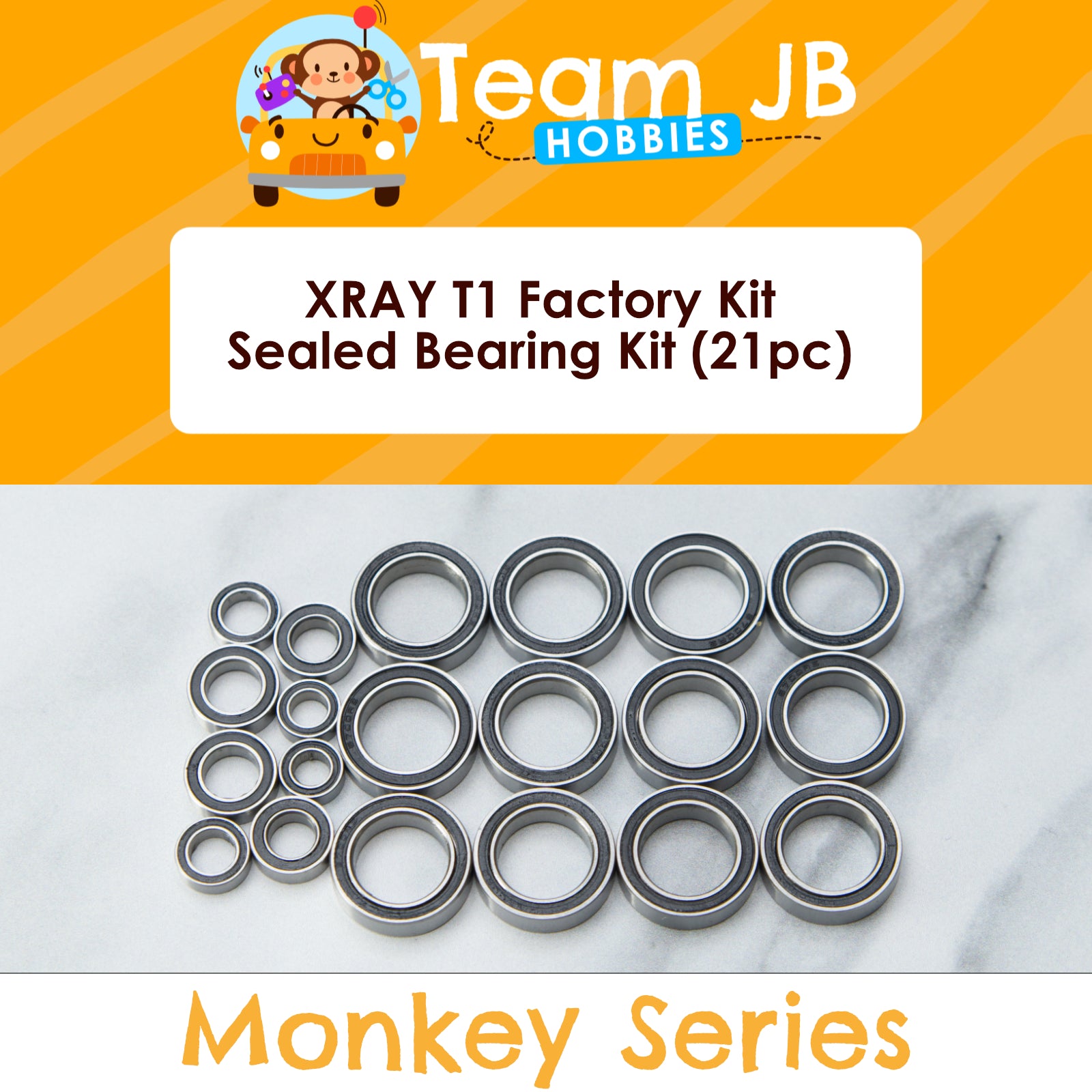 XRAY T1 Factory Kit - Sealed Bearing Kit