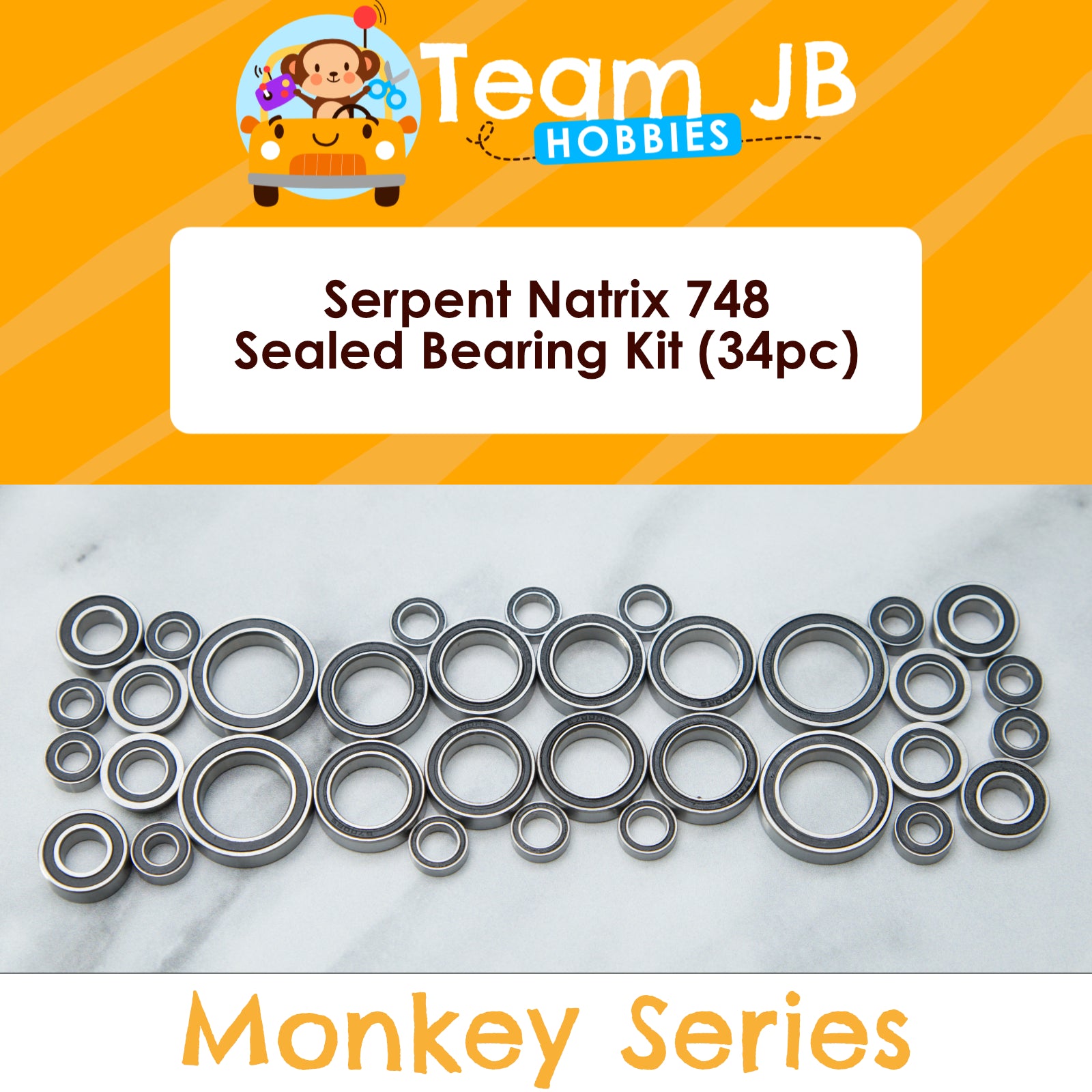 Serpent Natrix 748 - Sealed Bearing Kit