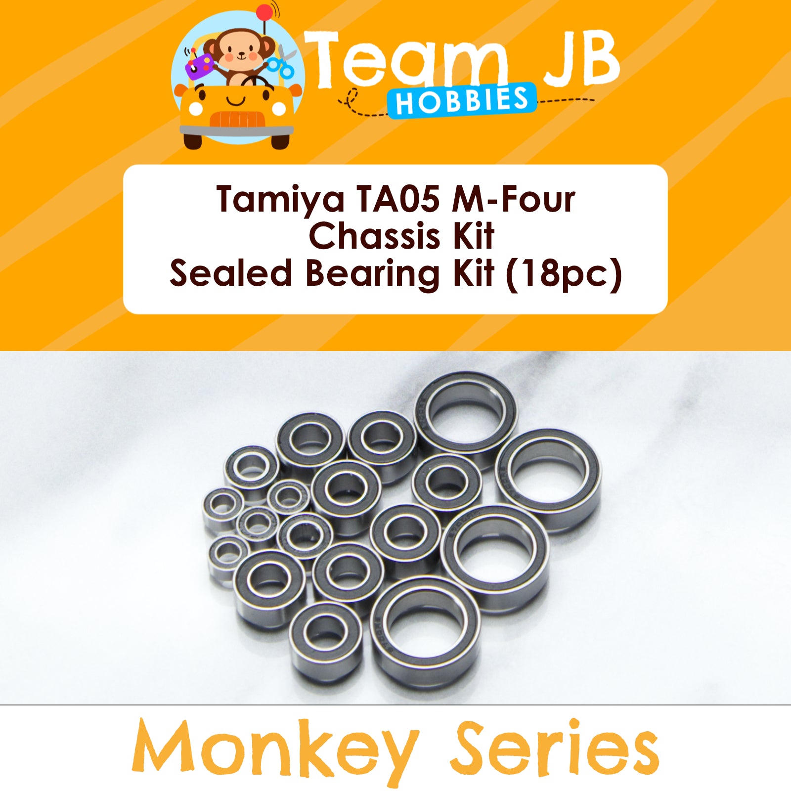 Tamiya TA05 M-Four Chassis Kit - Sealed Bearing Kit