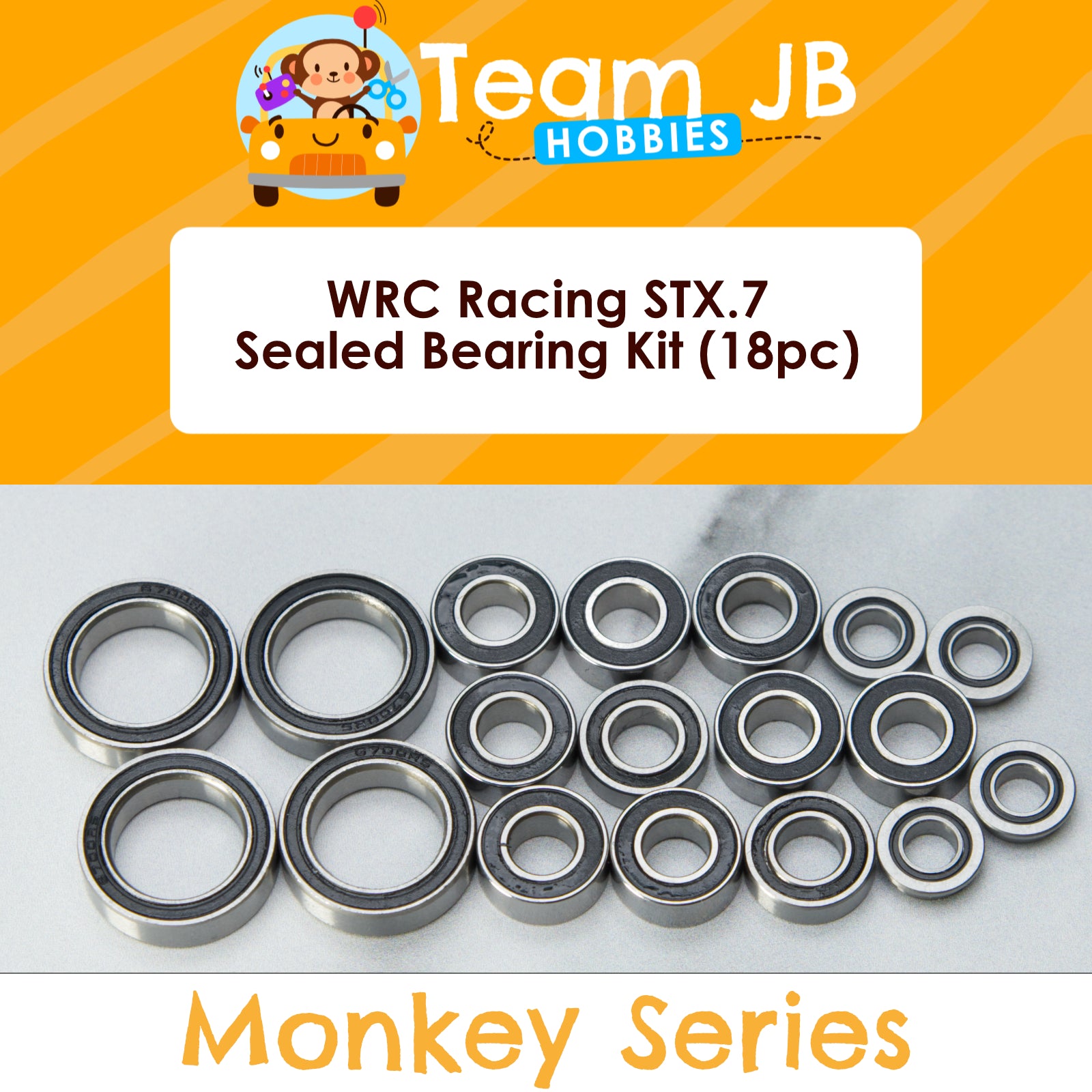 WRC Racing STX.7 - Sealed Bearing Kit