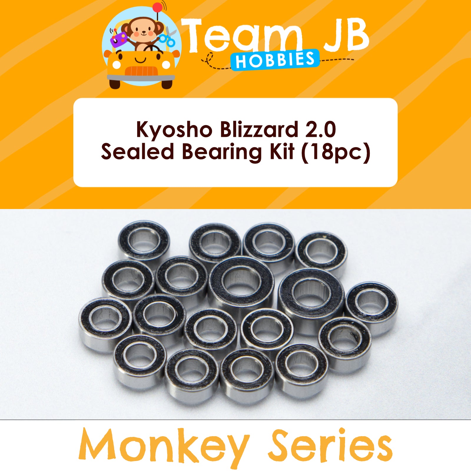 Kyosho Blizzard 2.0 - Sealed Bearing Kit