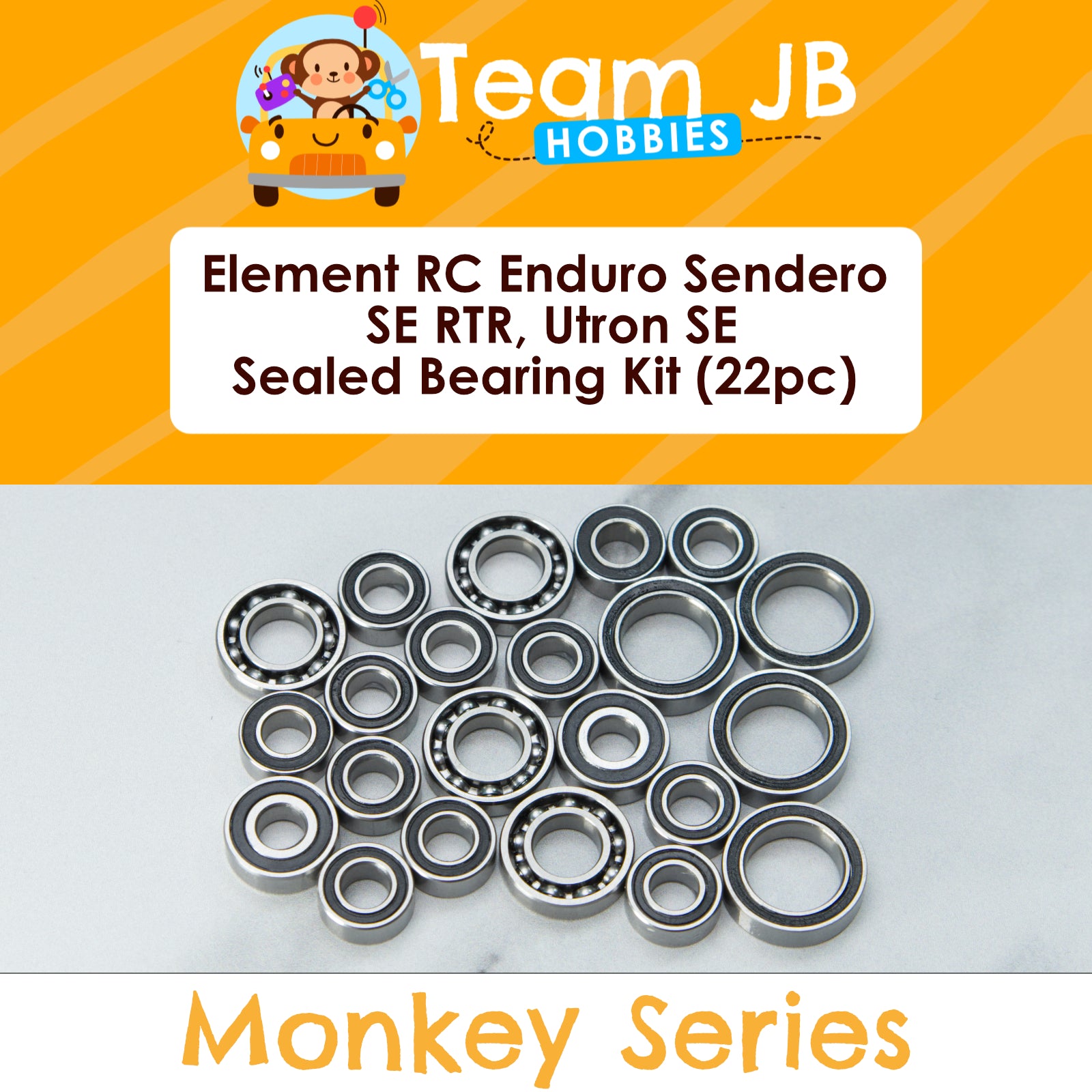Element RC Enduro Sendero SE RTR, Utron SE - Sealed Bearing Kit