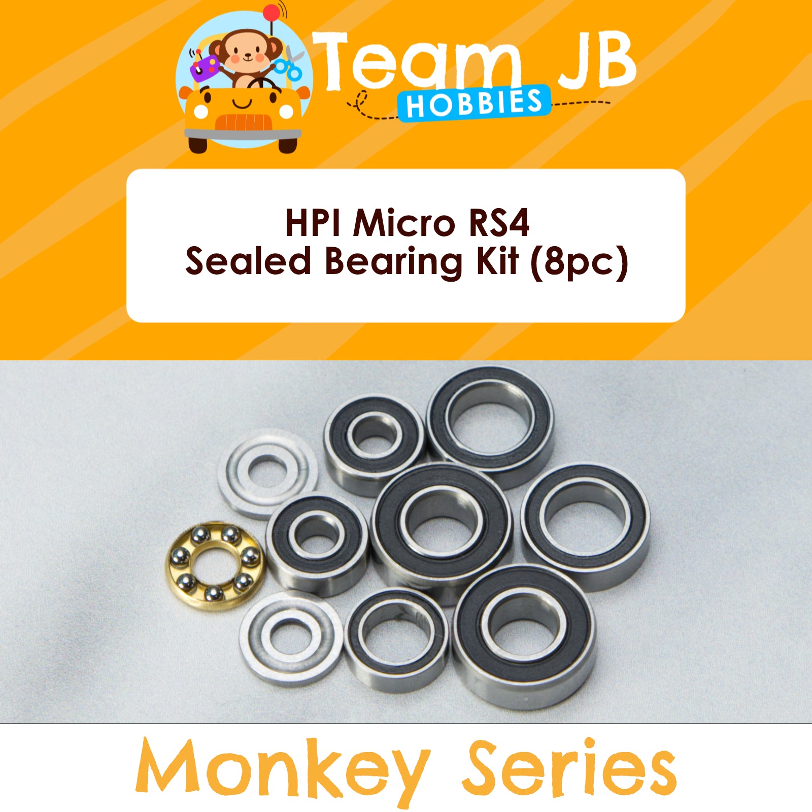 HPI Micro RS4 - Sealed Bearing Kit