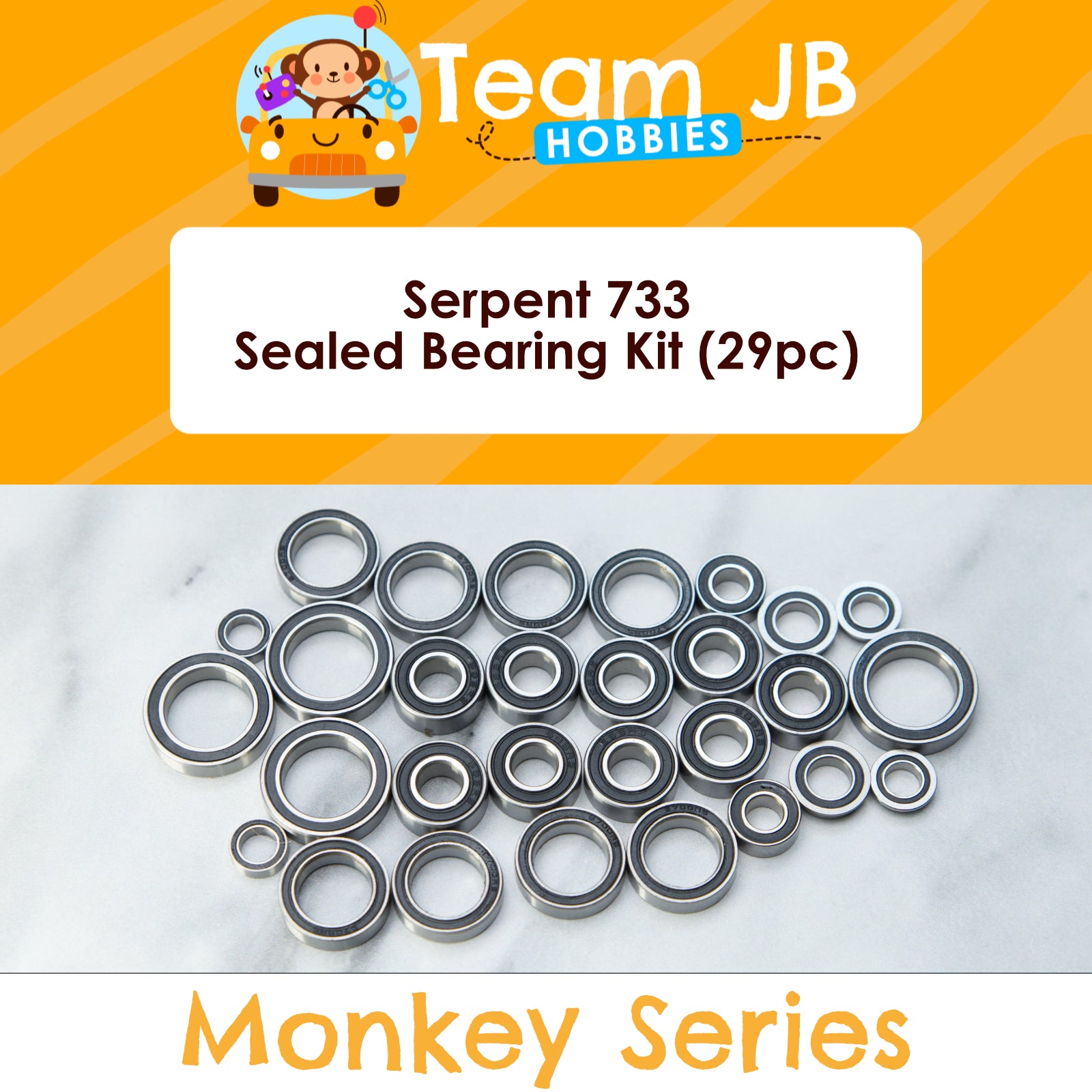 Serpent 733 - Sealed Bearing Kit