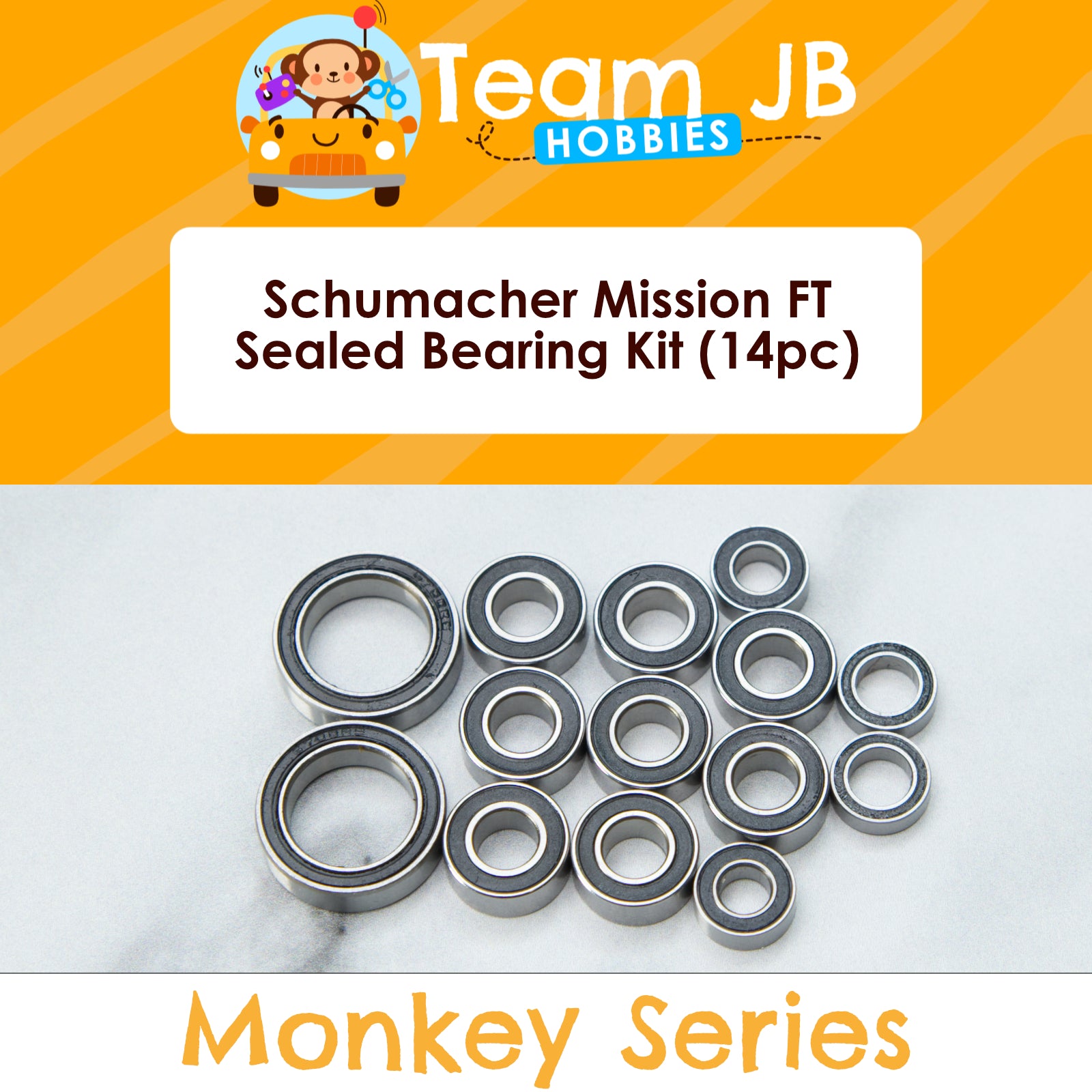 Schumacher Mission FT - Sealed Bearing Kit