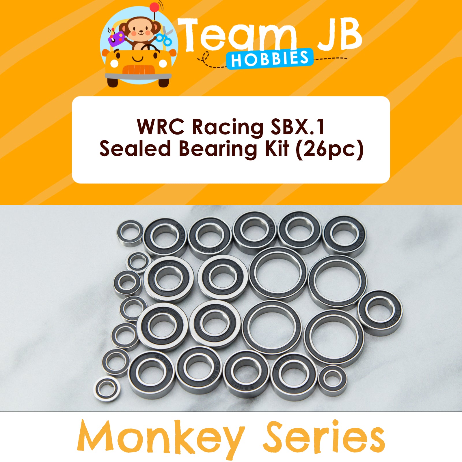 WRC Racing SBX.1 - Sealed Bearing Kit