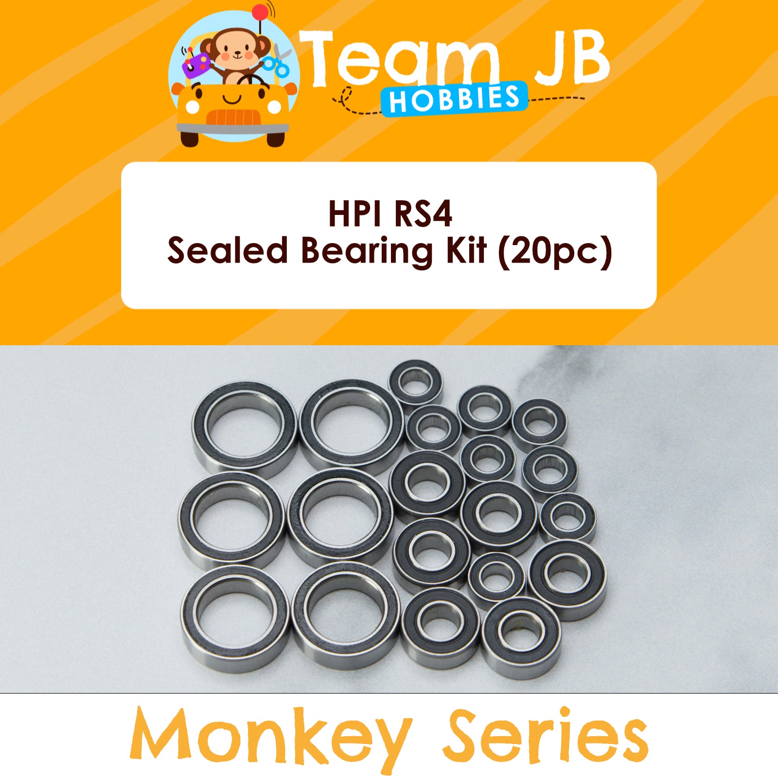 HPI RS4 - Sealed Bearing Kit