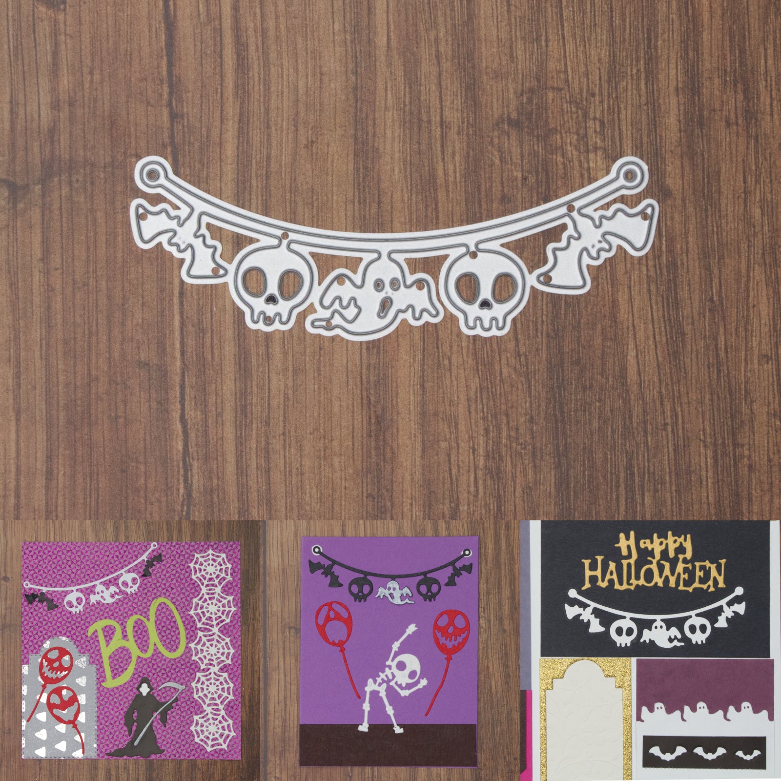 Spooky Halloween Banner Cutting Die