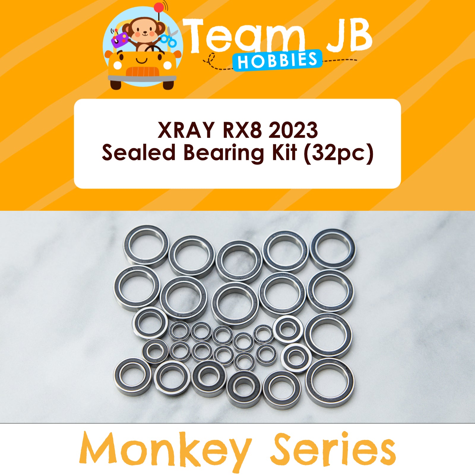 XRAY RX8 2023 - Sealed Bearing Kit