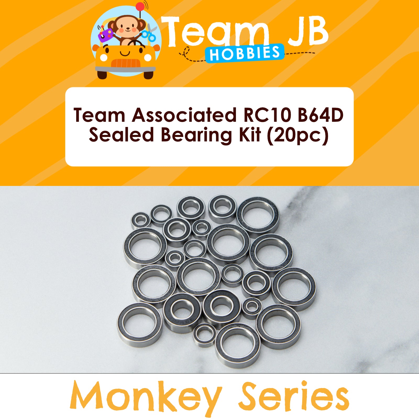 Team Associated RC10 B64D - Sealed Bearing Kit