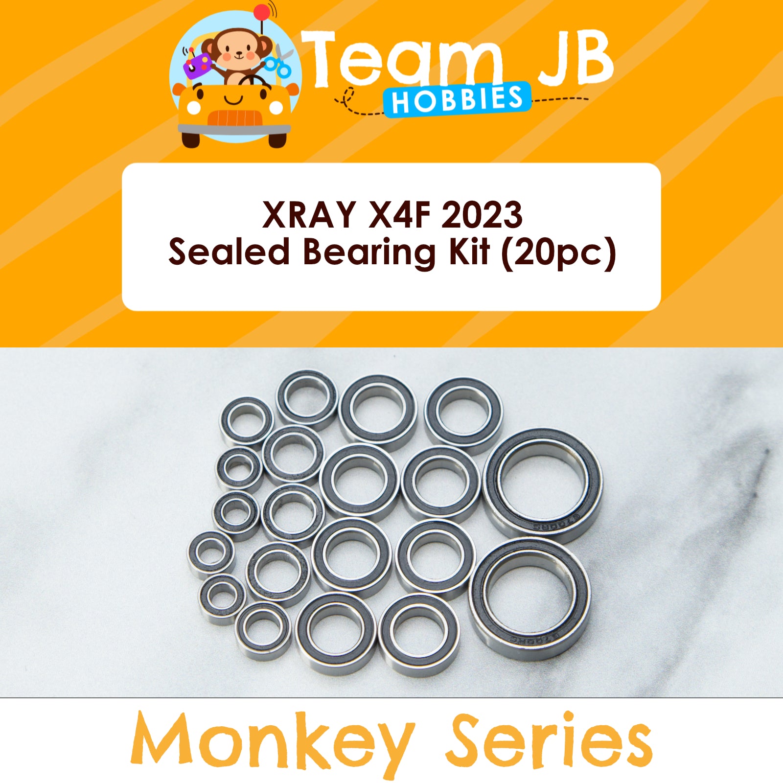 XRAY X4F '24 - Sealed Bearing Kit