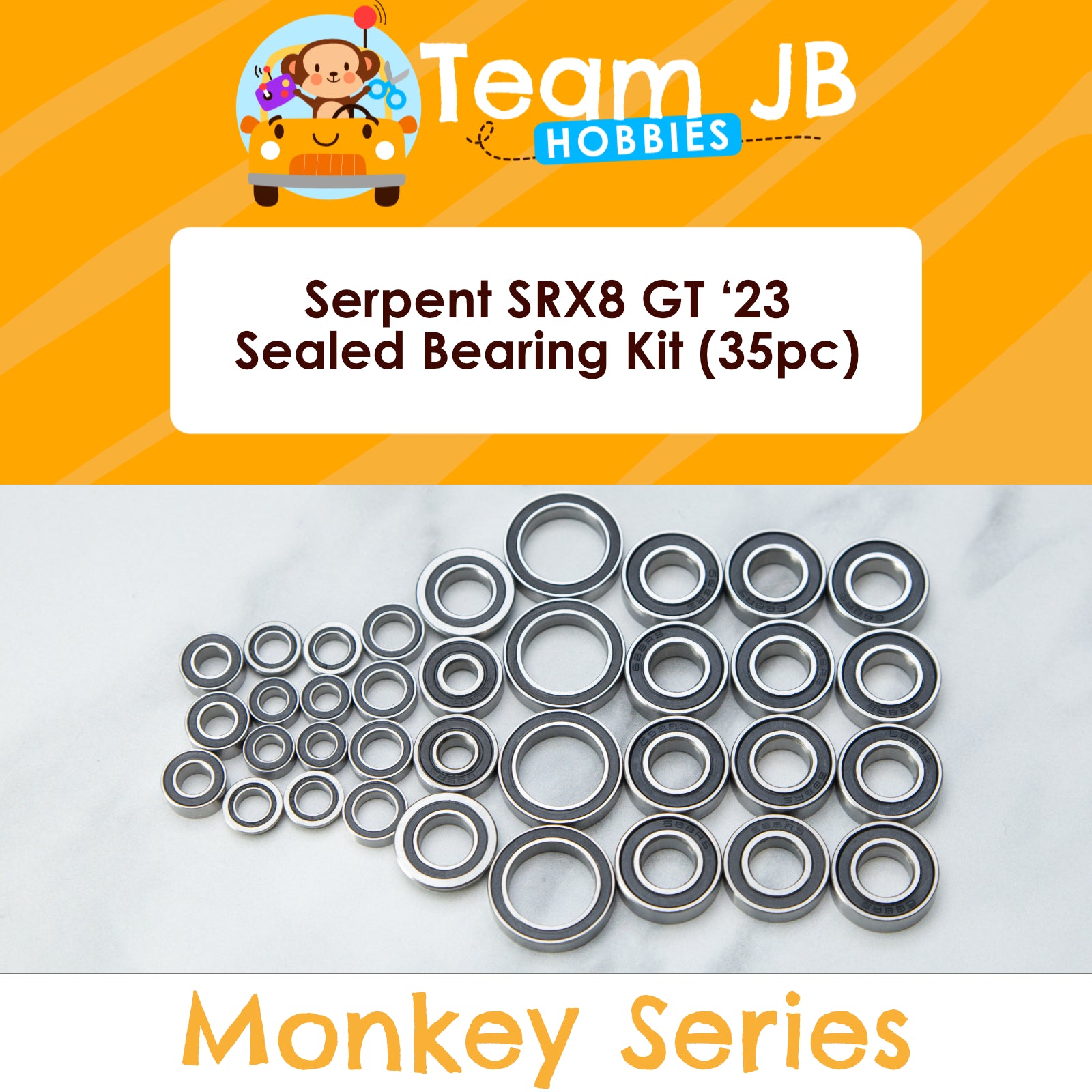 Serpent SRX8 GT ‘23 - Sealed Bearing Kit