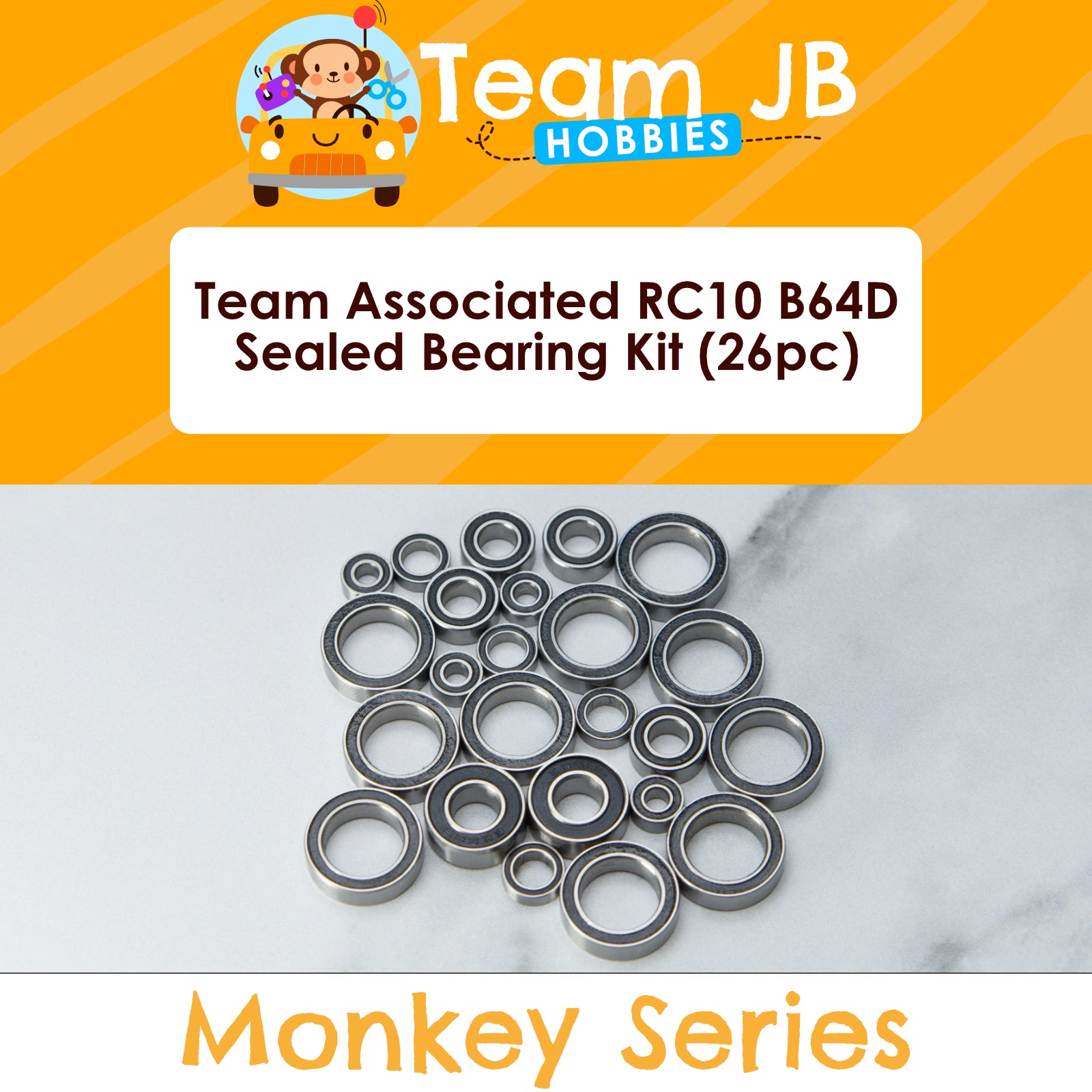 Team Associated RC10 B64D - Sealed Bearing Kit