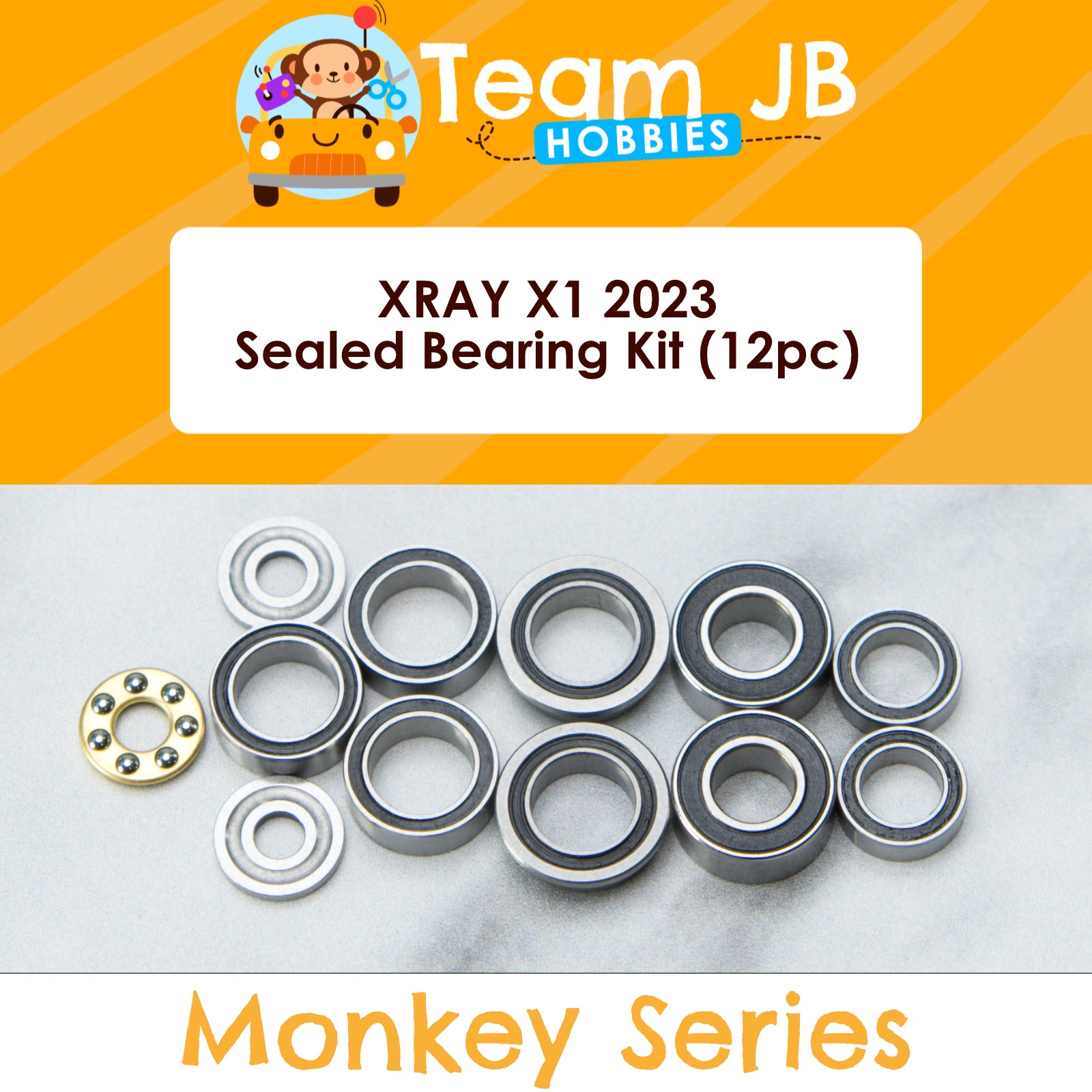 XRAY X1 2023 - Sealed Bearing Kit