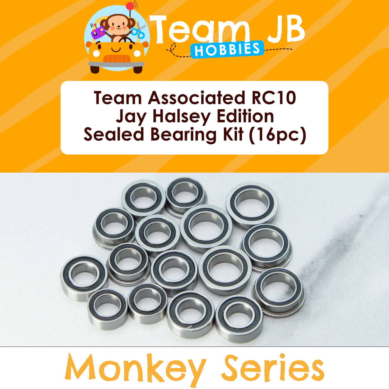 Team Associated RC10 Jay Halsey Edition - Sealed Bearing Kit