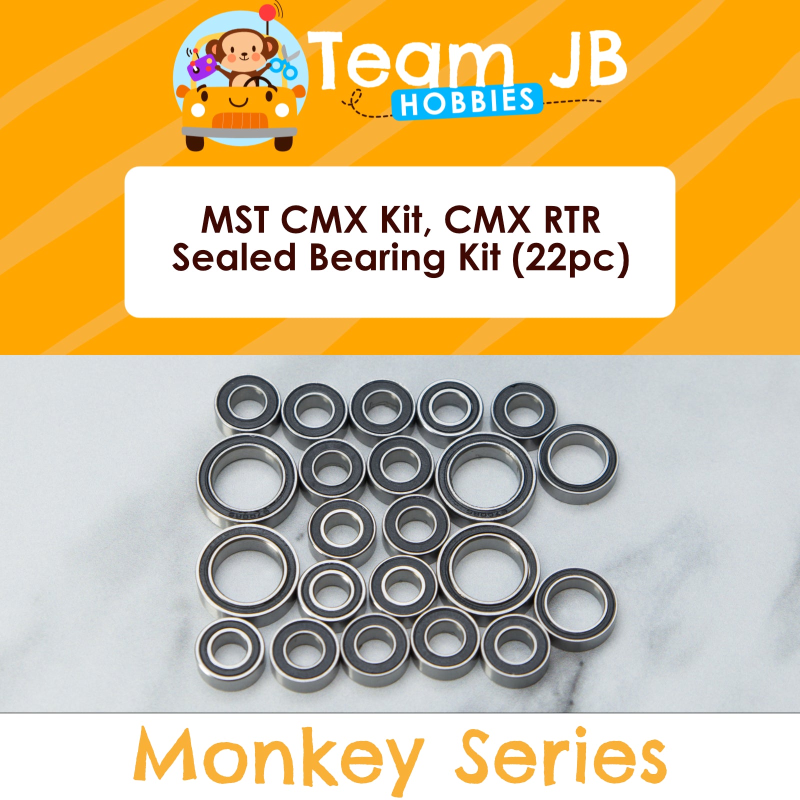 MST CMX Kit, CMX RTR - Sealed Bearing Kit