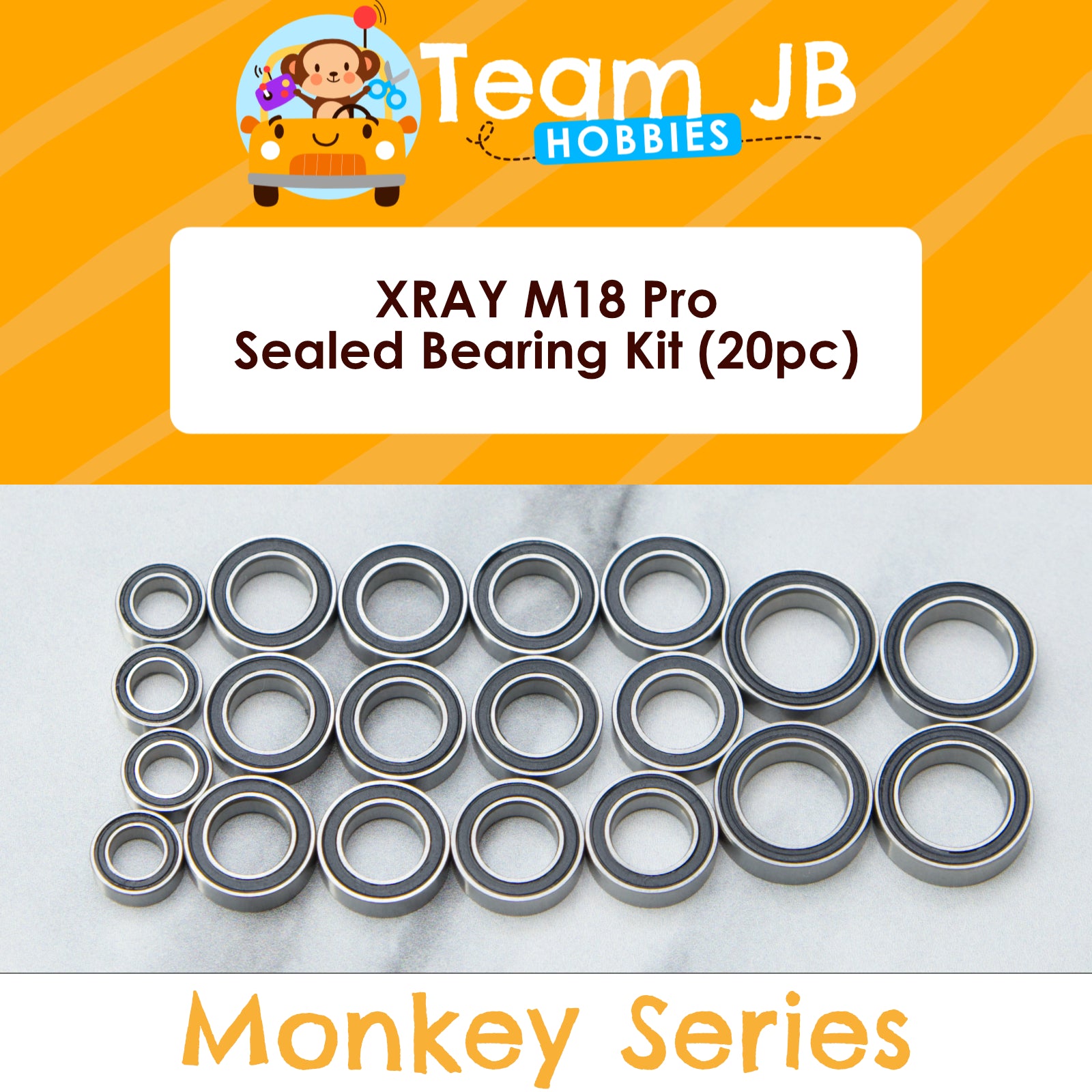 XRAY M18 Pro - Sealed Bearing Kit