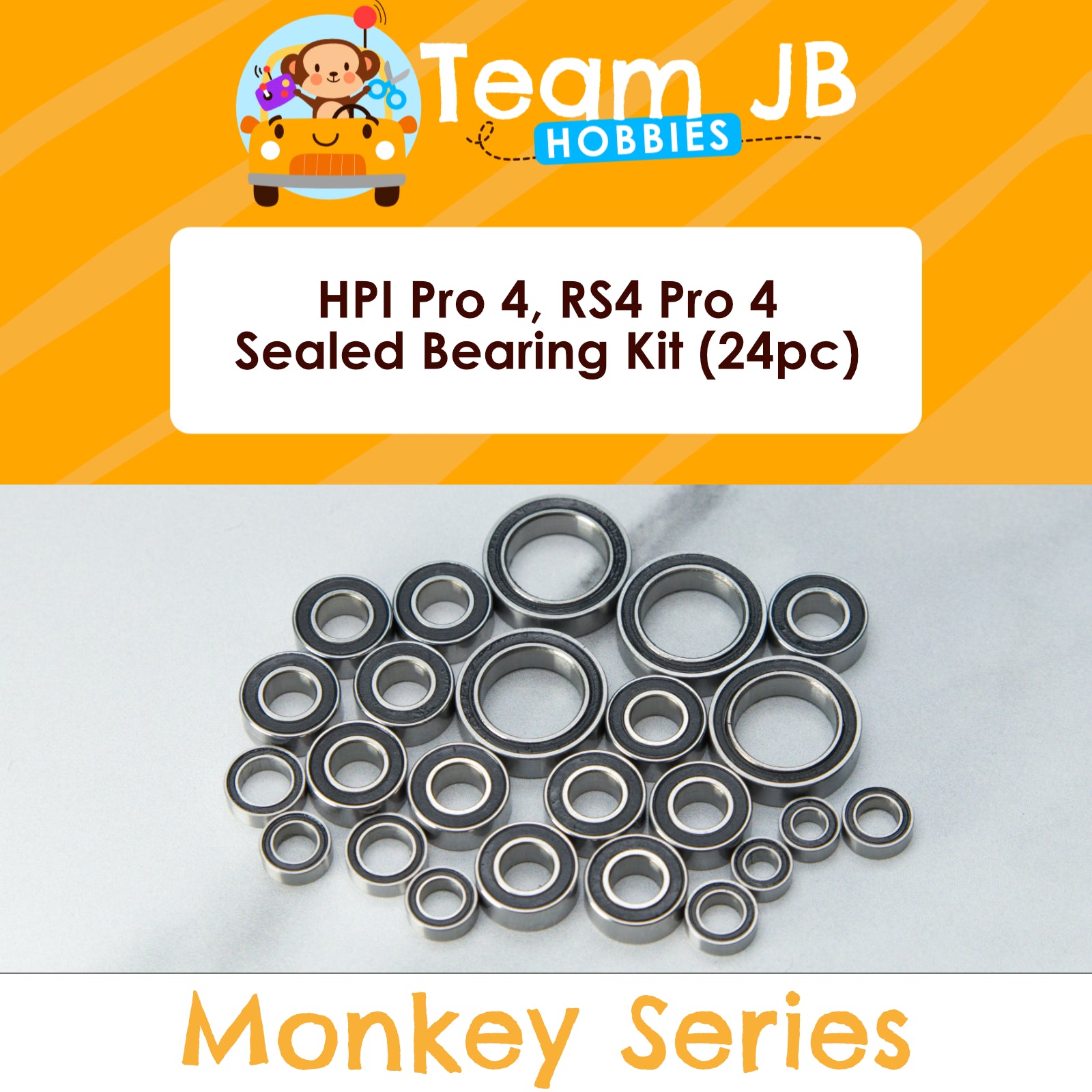 HPI Pro 4, RS4 Pro 4 - Sealed Bearing Kit