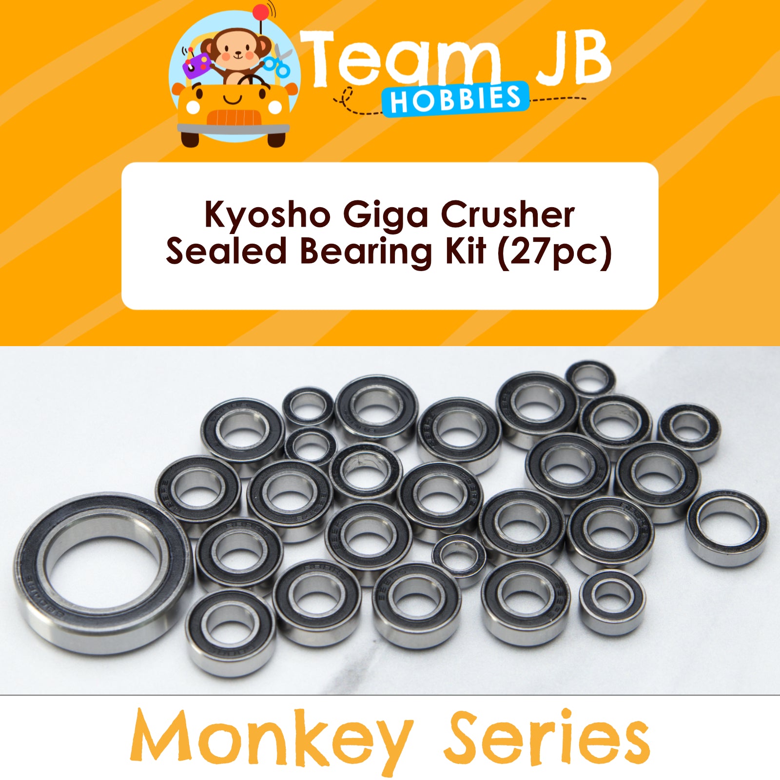 Kyosho Giga Crusher - Sealed Bearing Kit