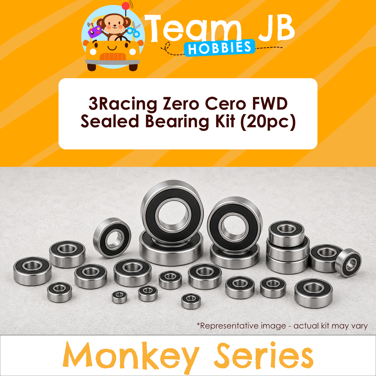 3Racing Zero Cero FWD - Sealed Bearing Kit