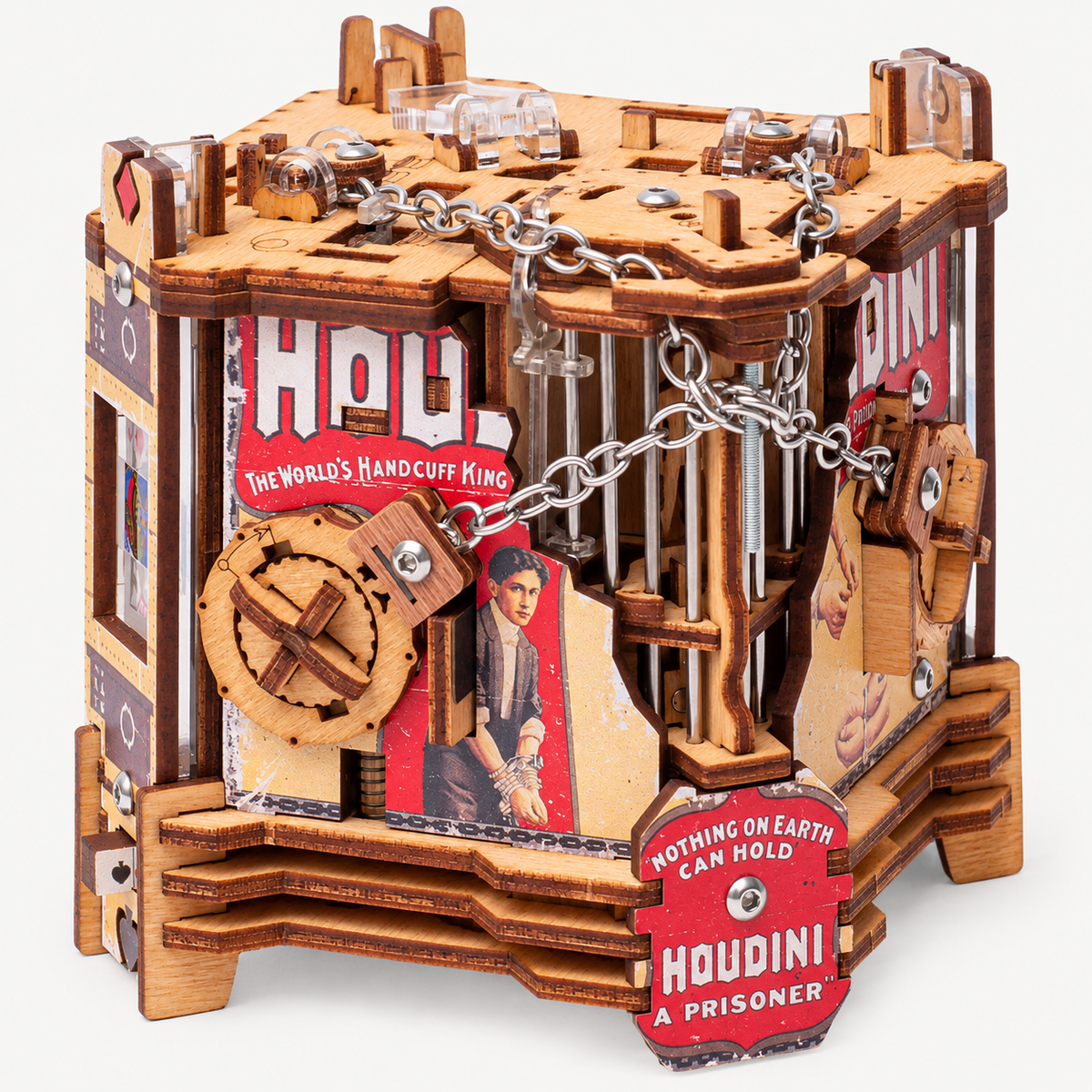 Cluebox Houdini's Magic Escape - Advanced Escape Puzzle Box by iDventure