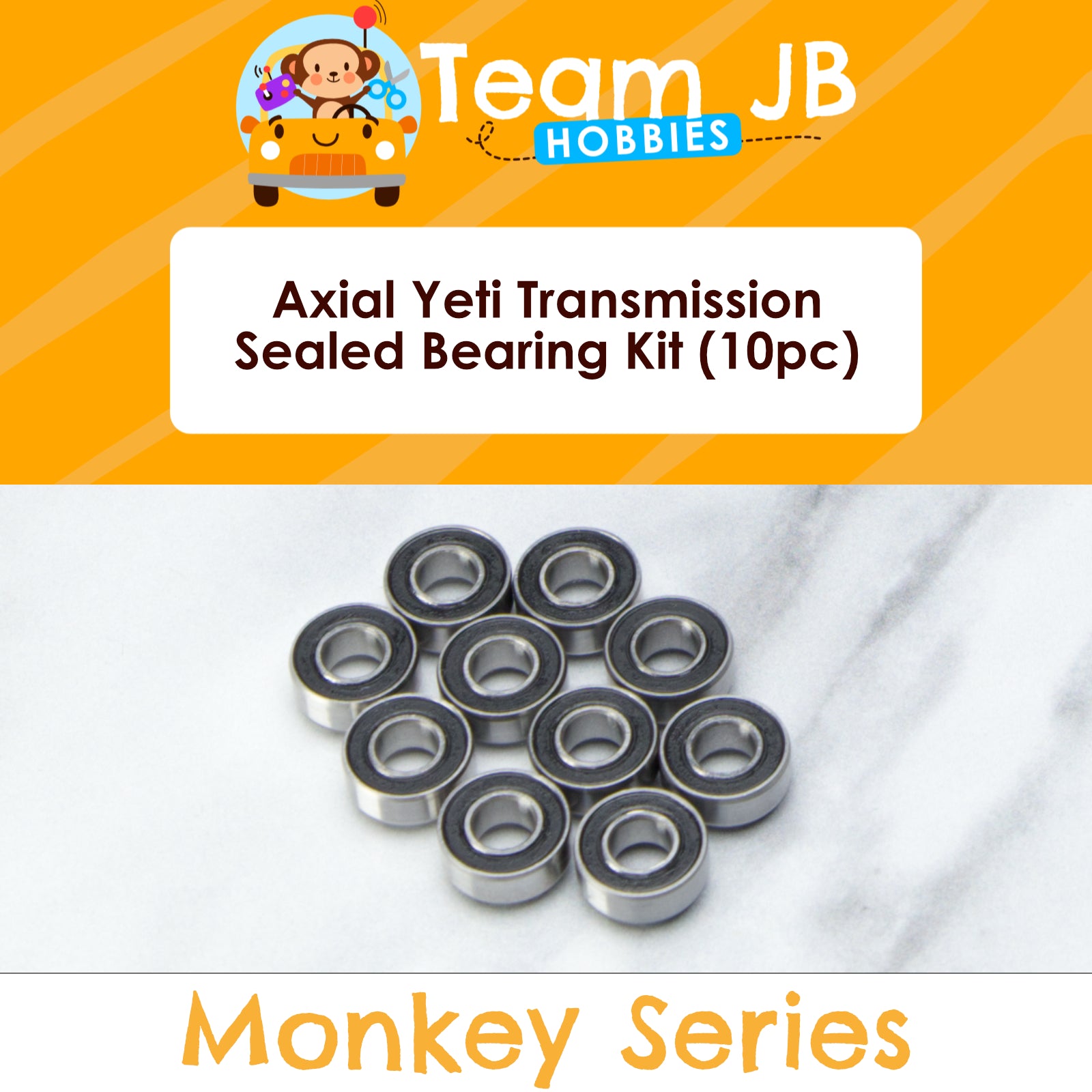 Axial Yeti Transmission - Sealed Bearing Kit