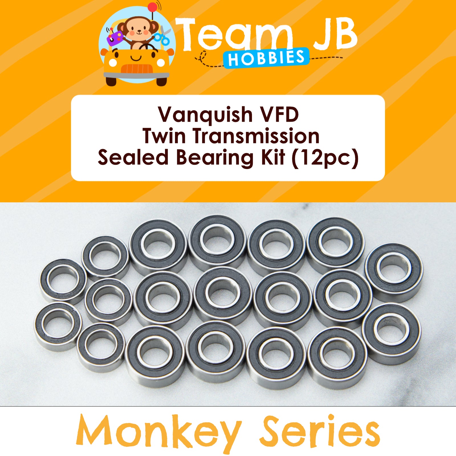 Vanquish VFD Twin Transmission - Sealed Bearing Kit