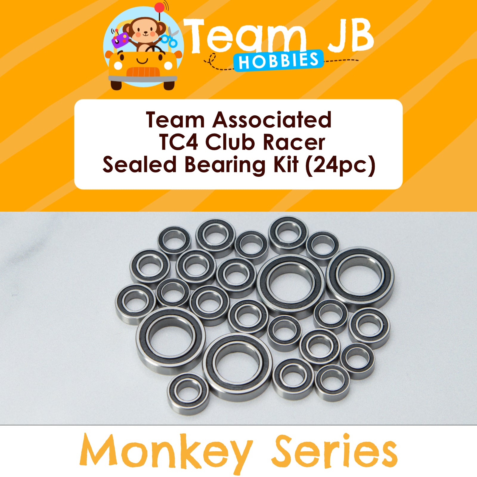 Team Associated TC4 Club Racer - Sealed Bearing Kit