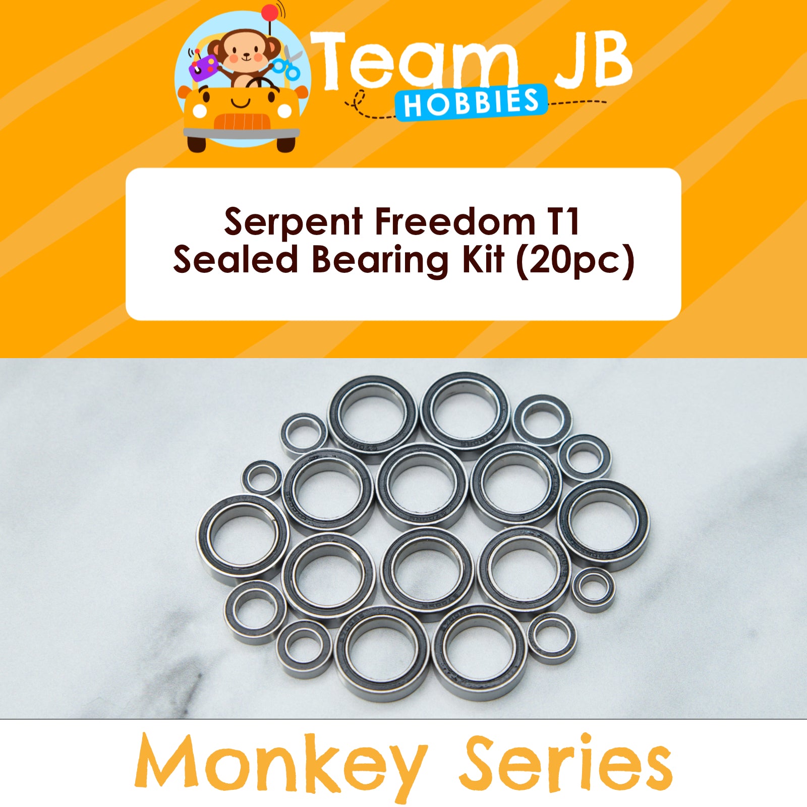 Serpent Freedom T1 - Sealed Bearing Kit