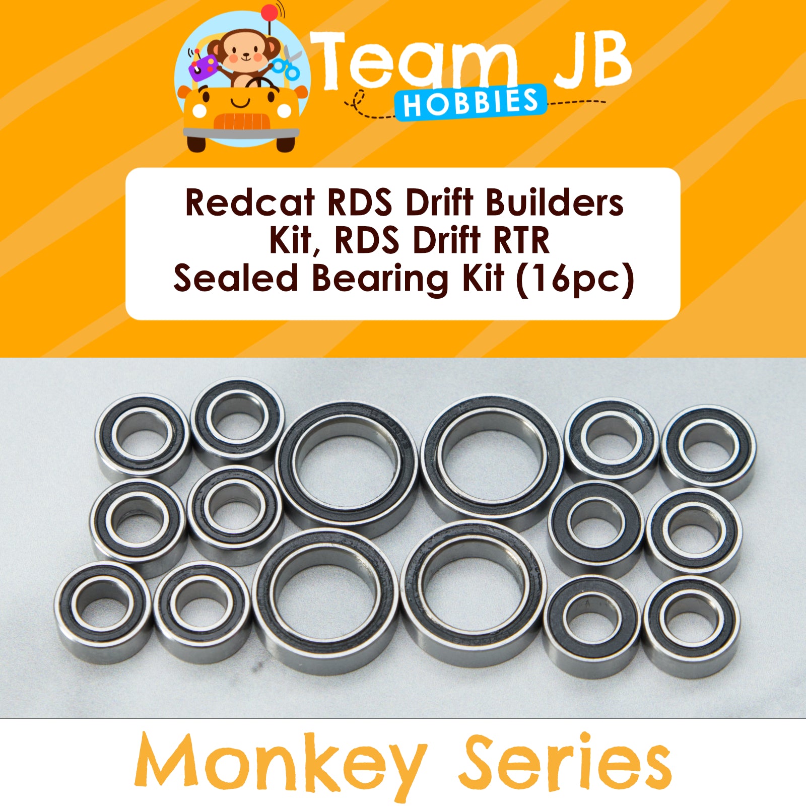 Redcat RDS Drift Builders Kit, RDS Drift RTR - Sealed Bearing Kit