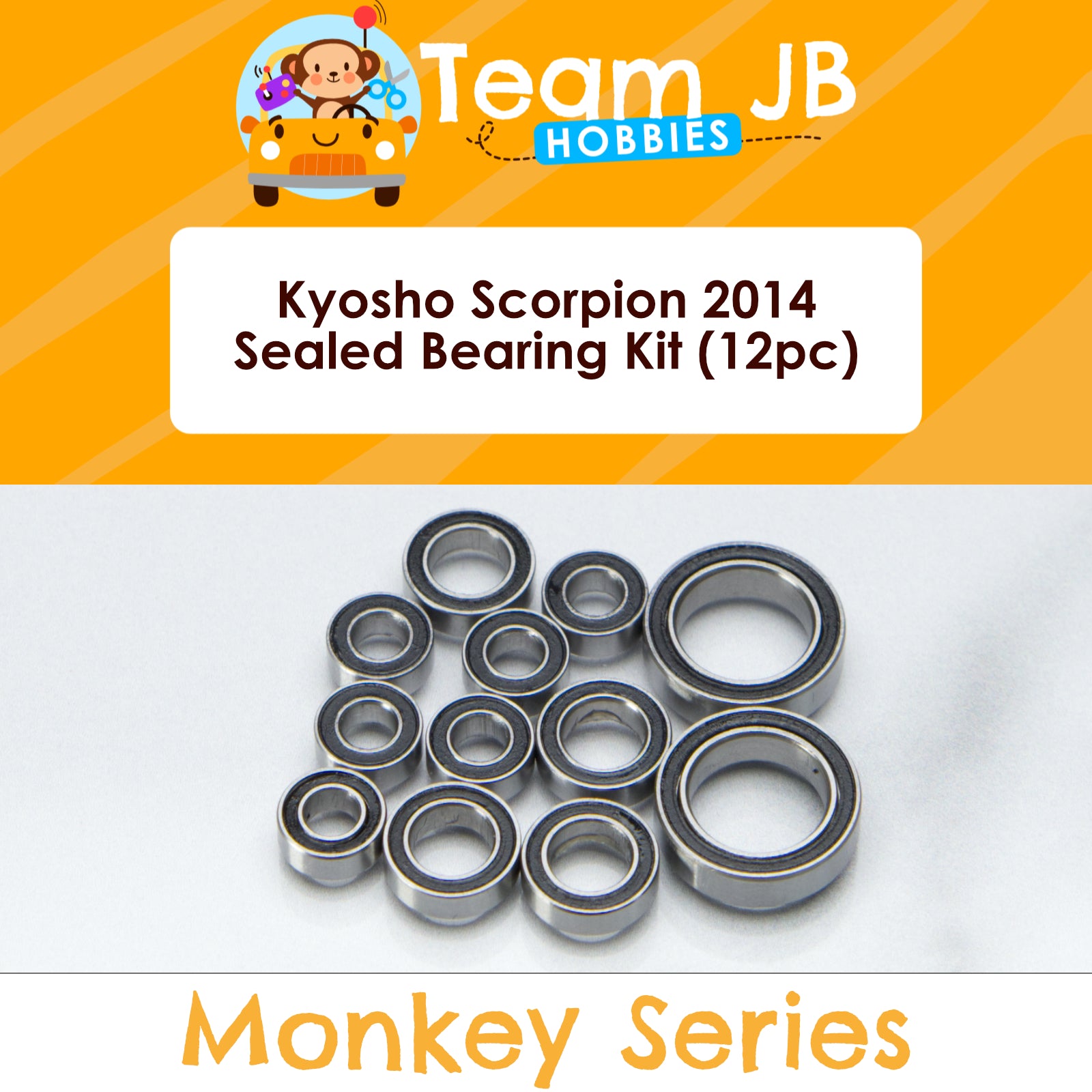 Kyosho Scorpion 2014 - Sealed Bearing Kit