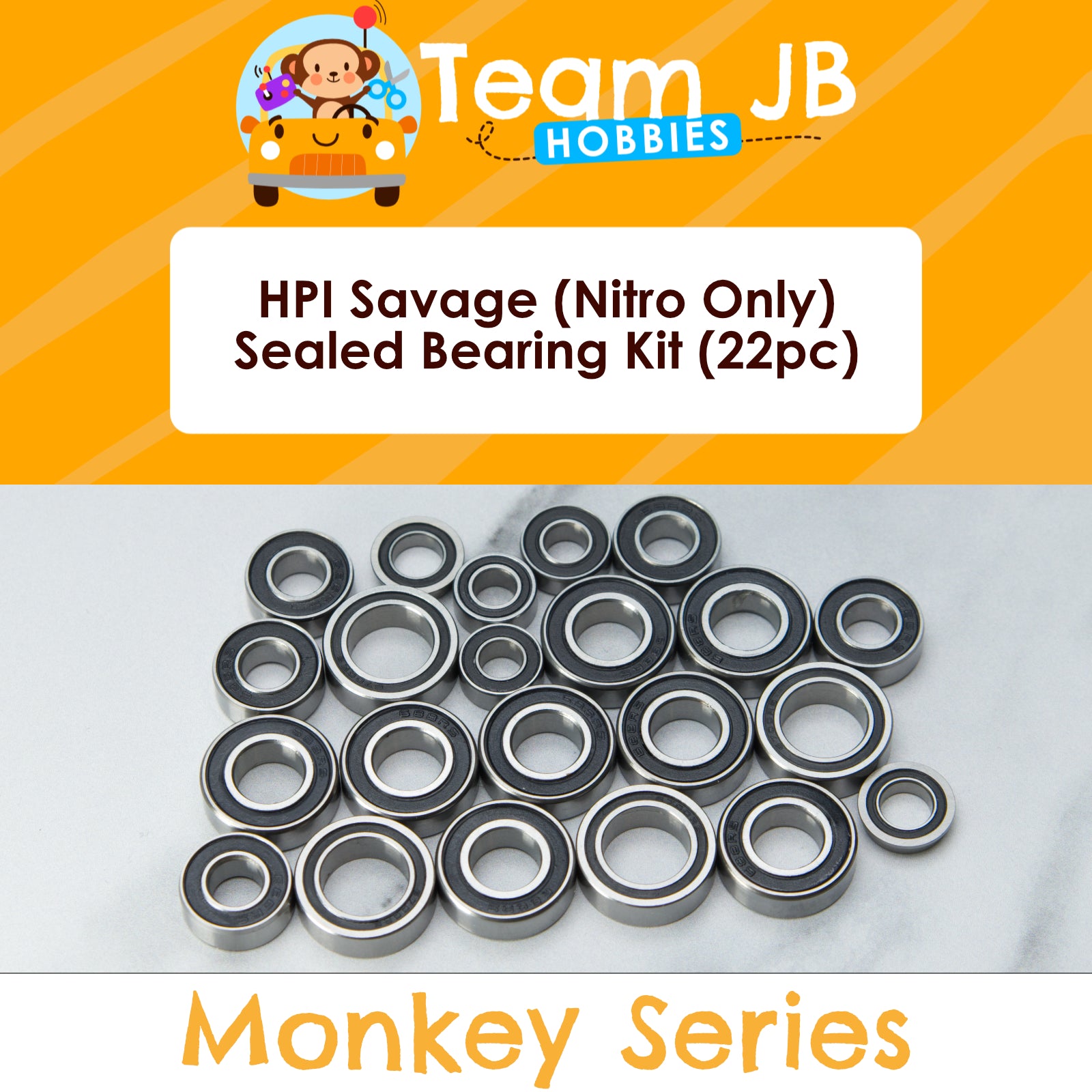 HPI Savage (Nitro Only) - Sealed Bearing Kit