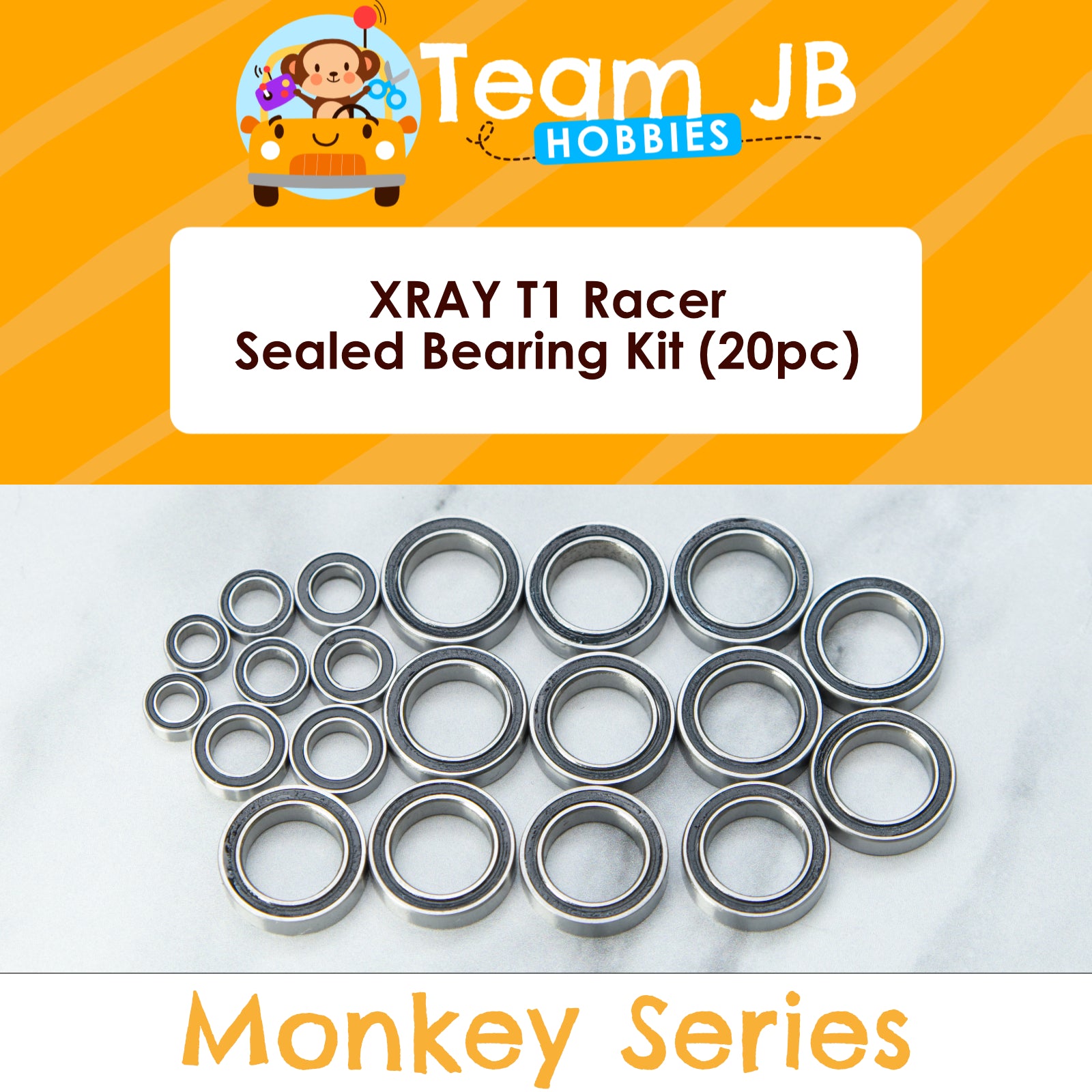 XRAY T1 Racer - Sealed Bearing Kit