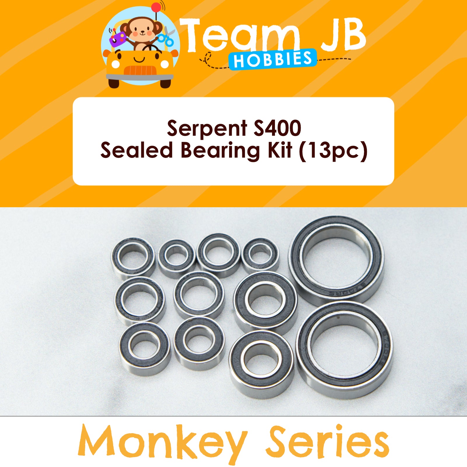 Serpent S400 - Sealed Bearing Kit