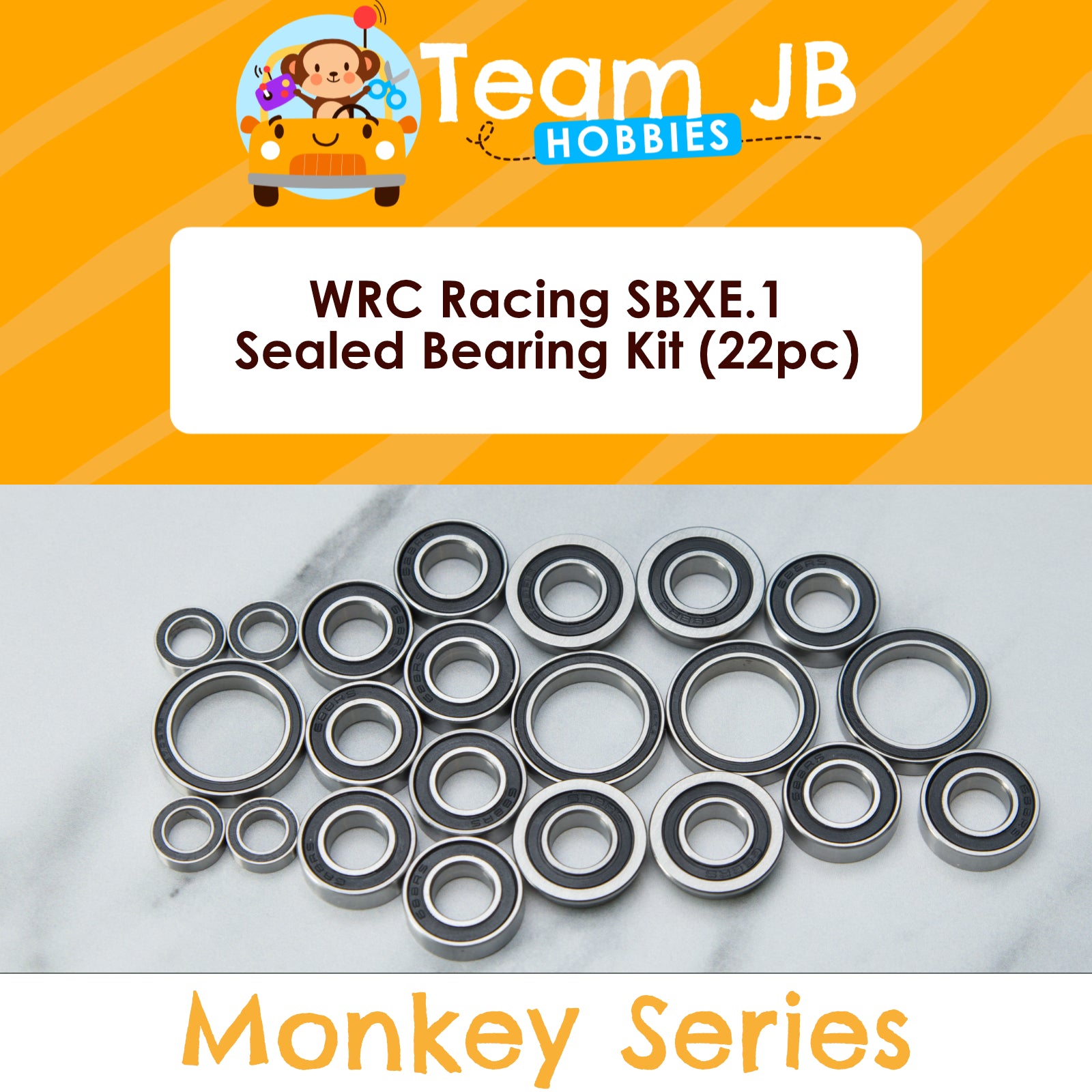 WRC Racing SBXE.1 - Sealed Bearing Kit