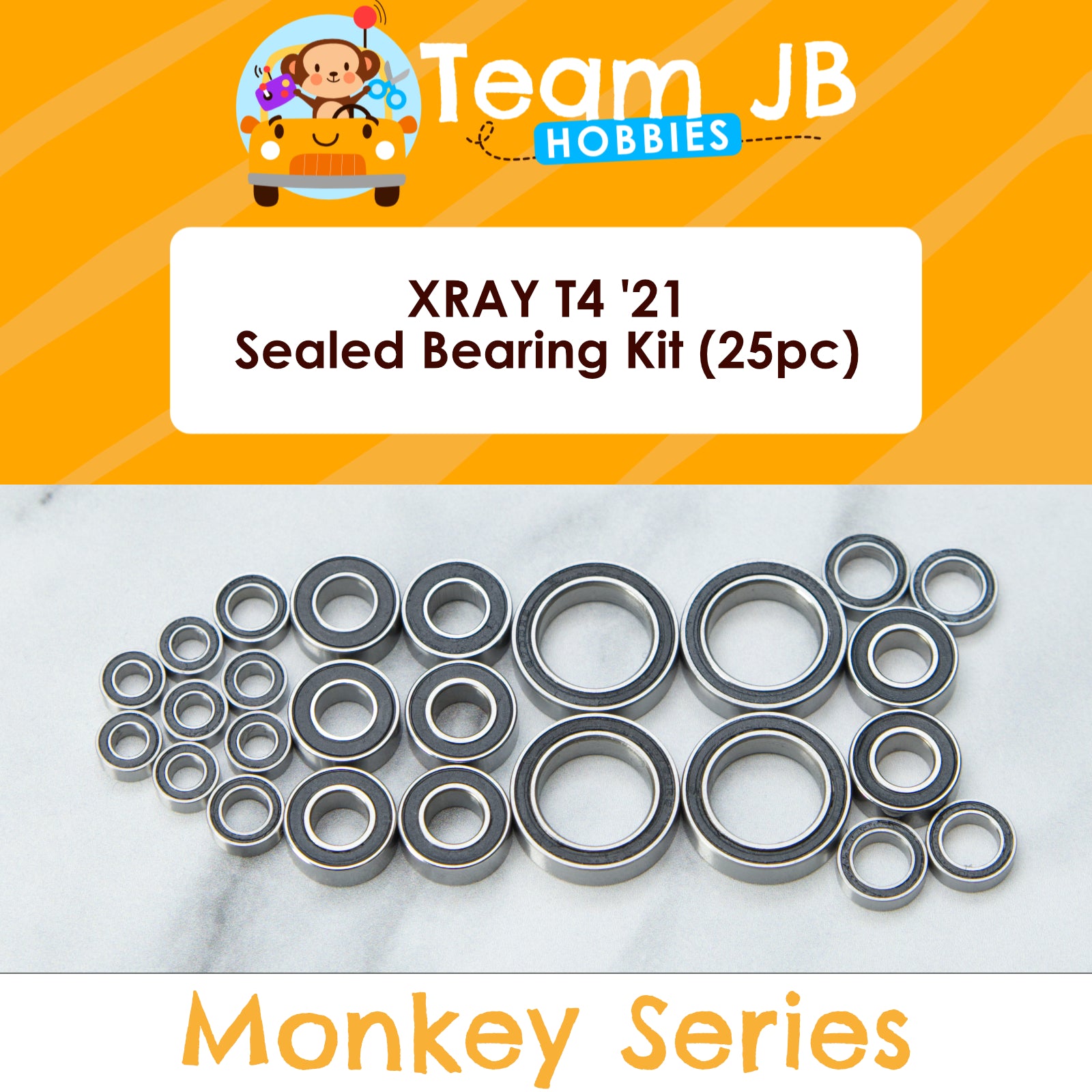 XRAY T4 ‘21 - Sealed Bearing Kit