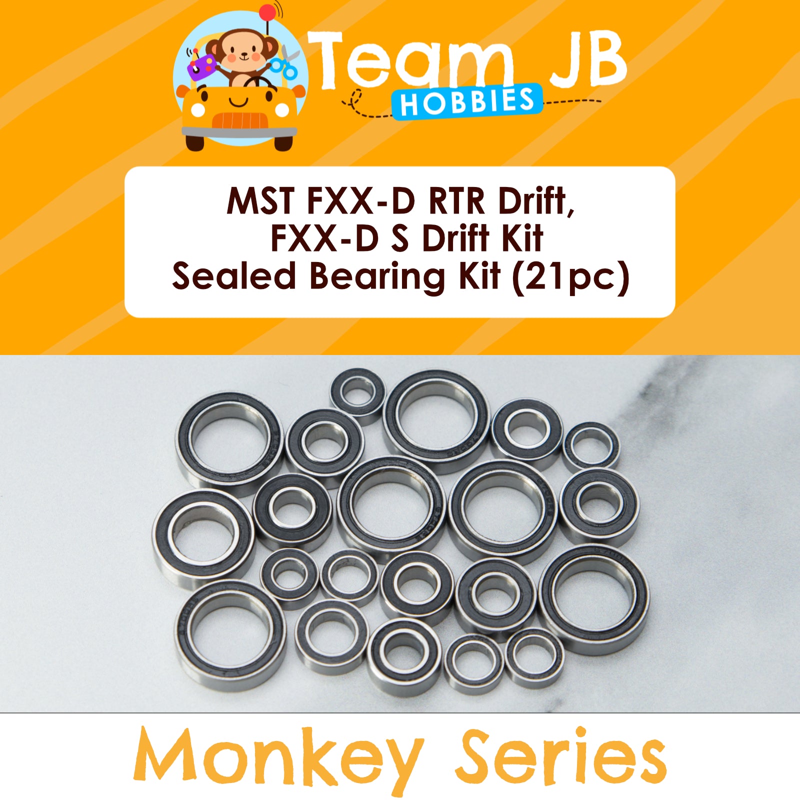 MST FXX-D RTR Drift, FXX-D S Drift Kit - Sealed Bearing Kit