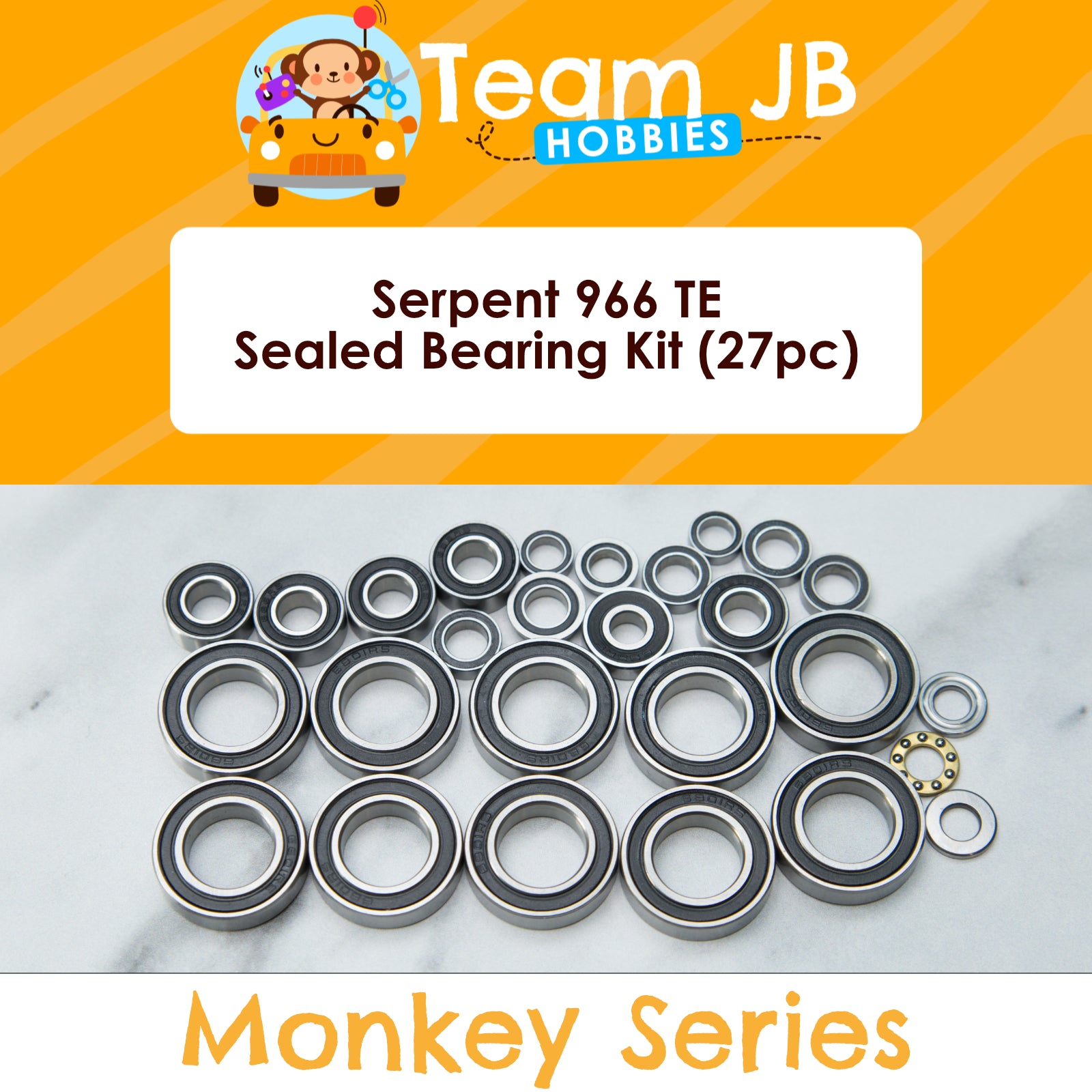 Serpent 966 TE - Sealed Bearing Kit