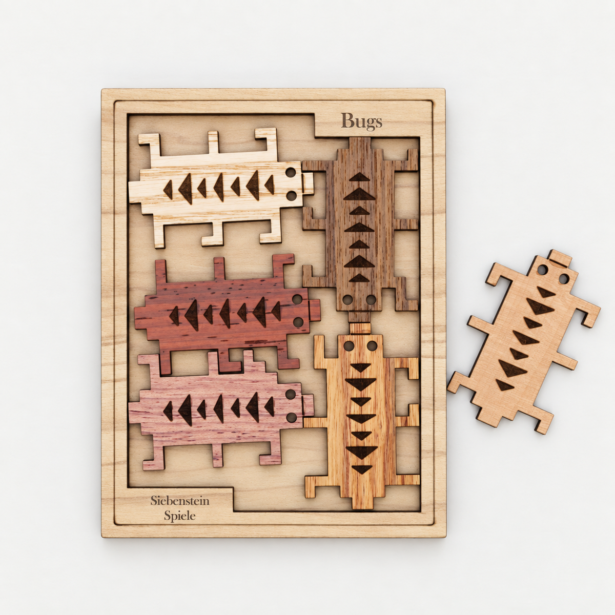 Bugs – Advanced Packing Puzzle by Siebenstein-Spiele