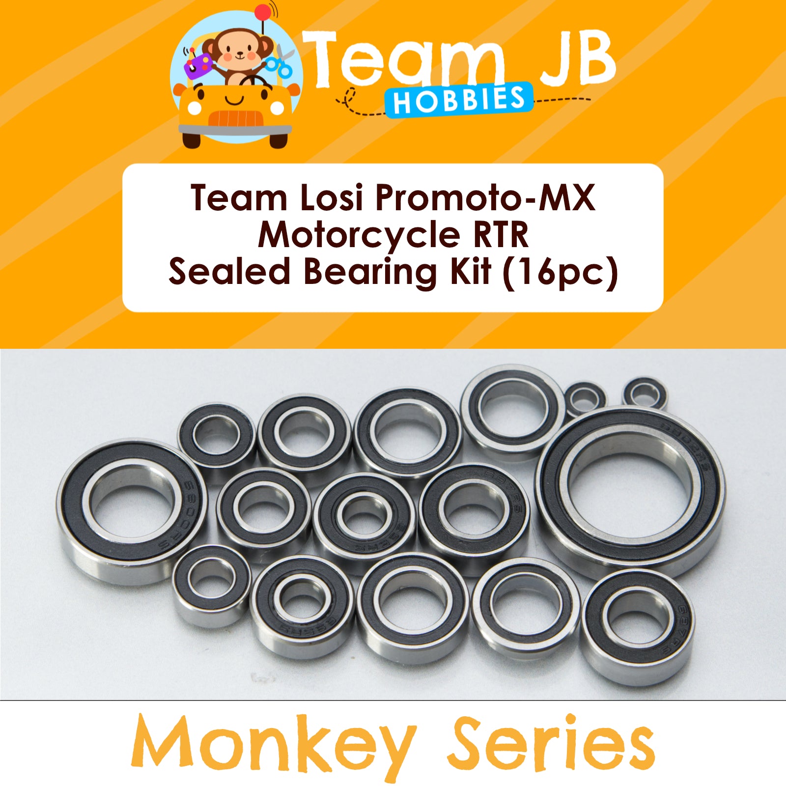 Team Losi Promoto-MX Motorcycle RTR - Sealed Bearing Kit