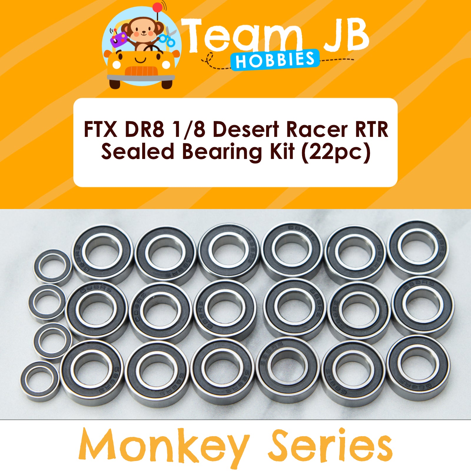 FTX DR8 1/8 Desert Racer RTR - Sealed Bearing Kit