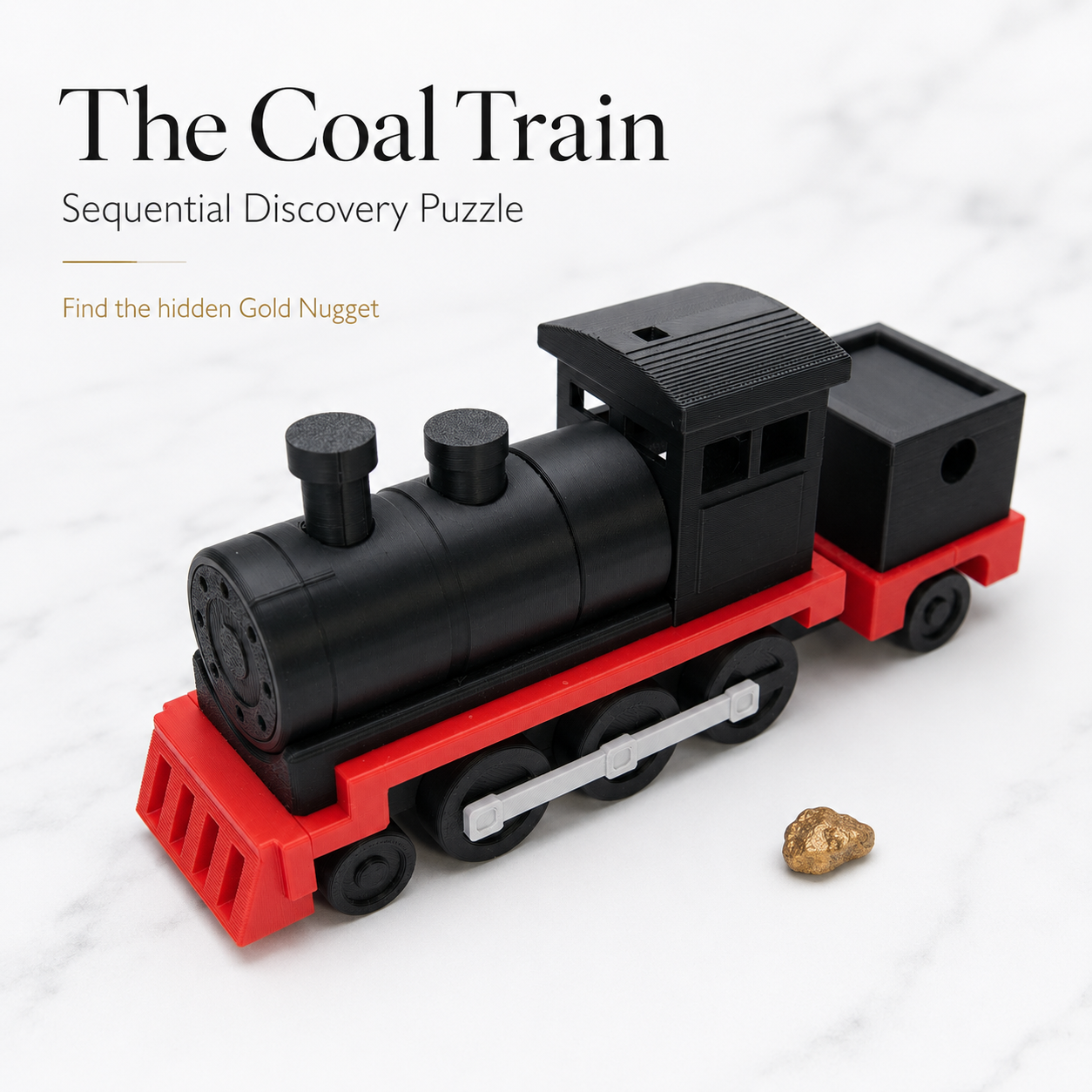 The Coal Train – Expert Sequential Discovery Puzzle by Team JB Hobbies