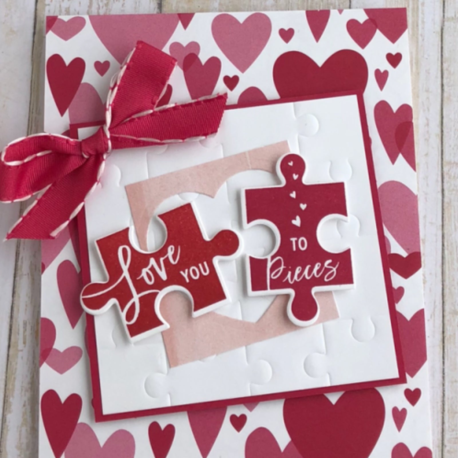 You Are My Missing Piece Jigsaw Puzzle Cutting Dies & Stamps Set