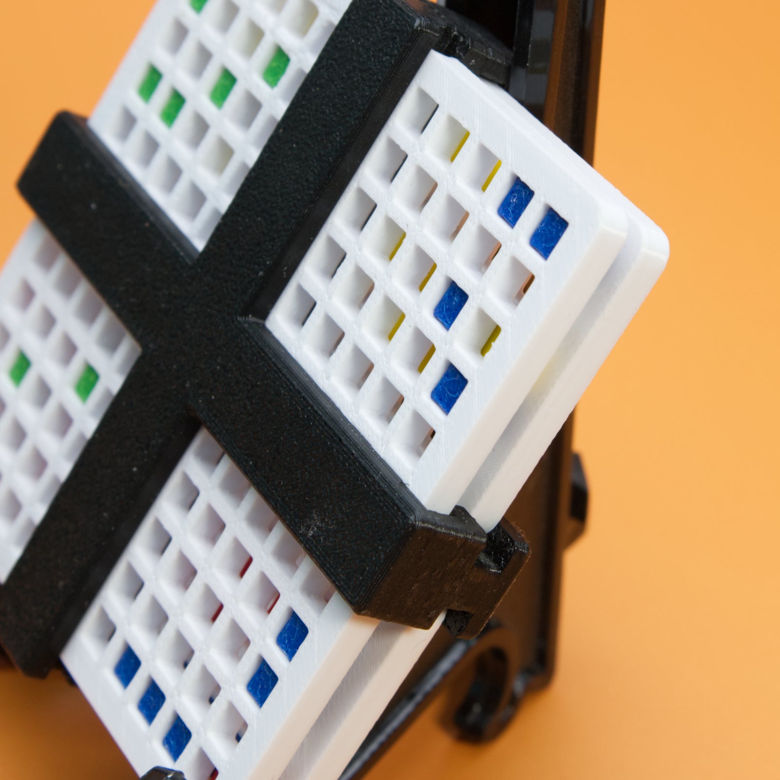 Chander's Quartet (5x12) White – Intermediate Take Apart Puzzle by Yaroslav Manuilov