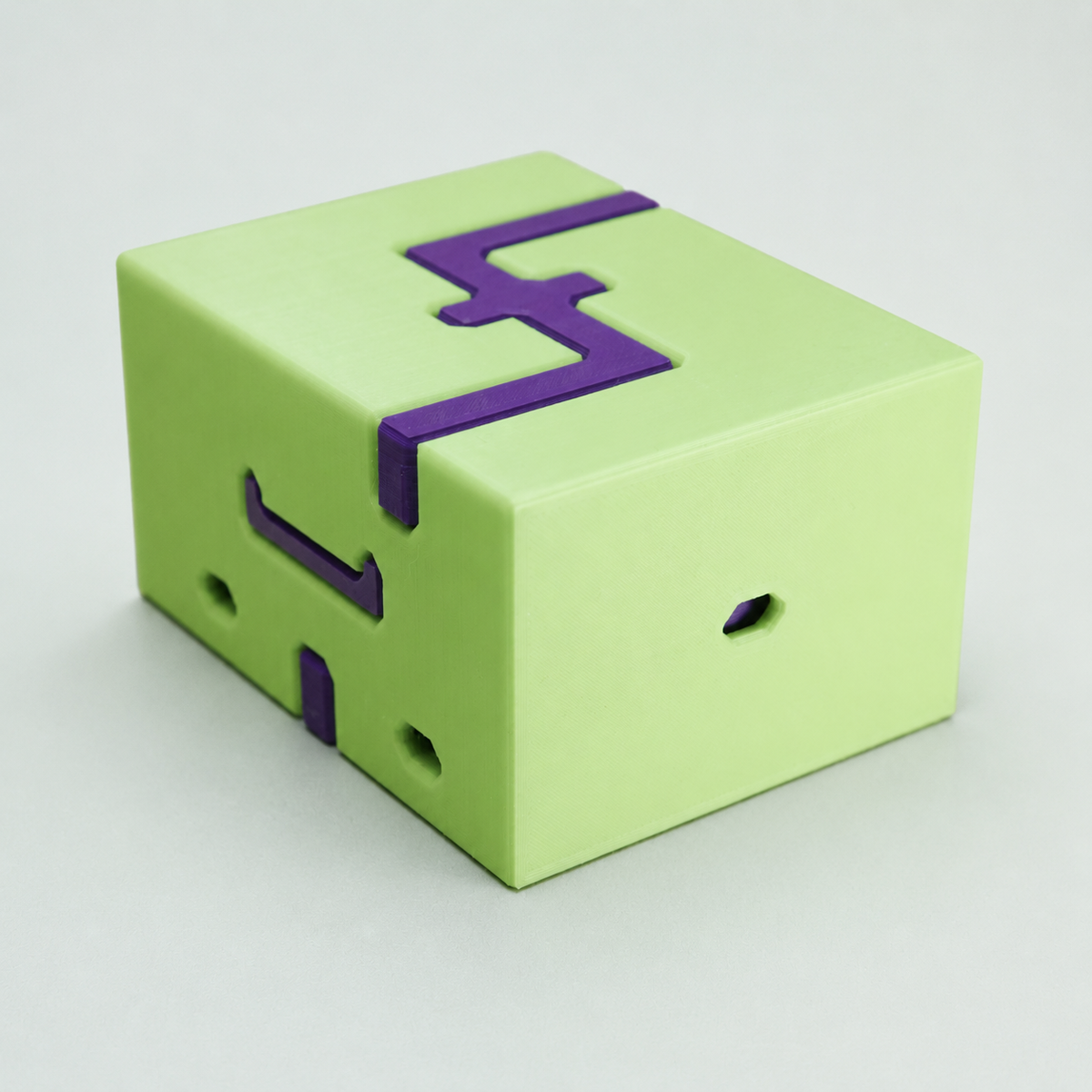 Cabbage Baggage – Intermediate Puzzle Box by Rex Rossano Perez