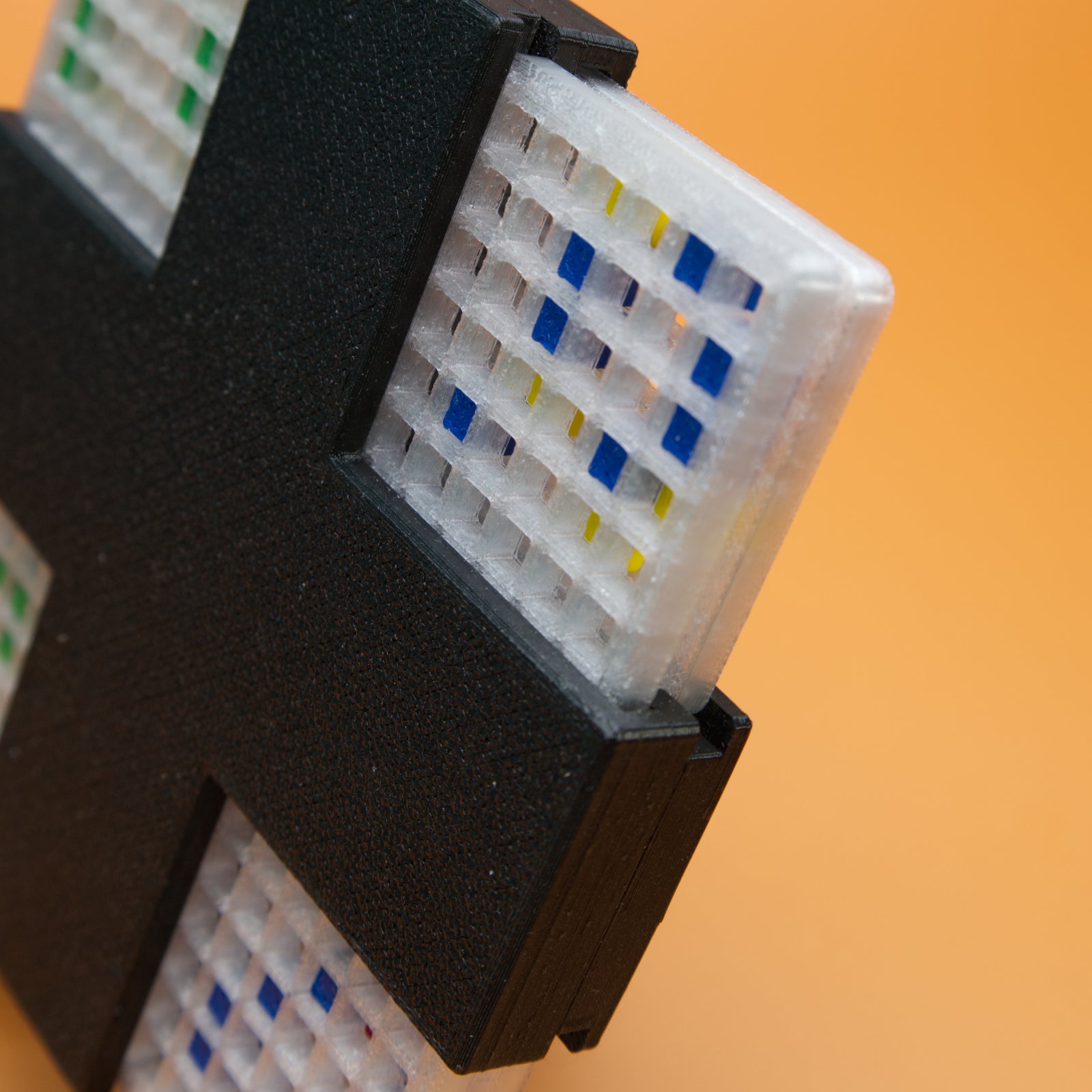 Chander's Quartet Jumbo (6x15) Translucent – Advanced Take Apart Puzzle by Yaroslav Manuilov