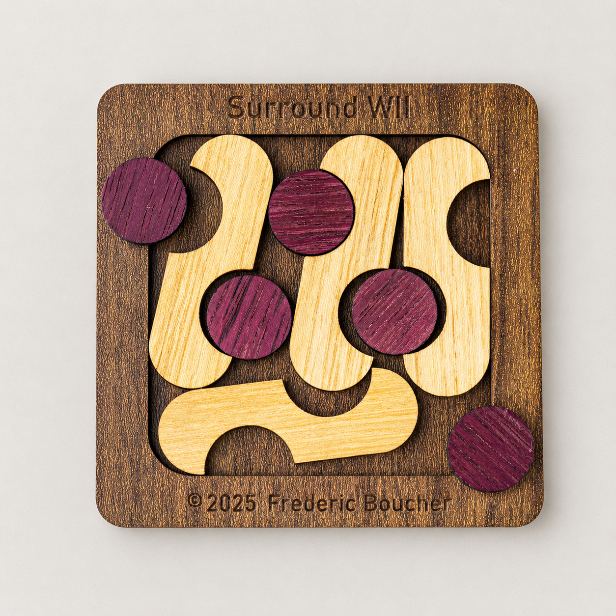 Surround Wil – Intermediate Packing Puzzle by Pelikan Puzzles