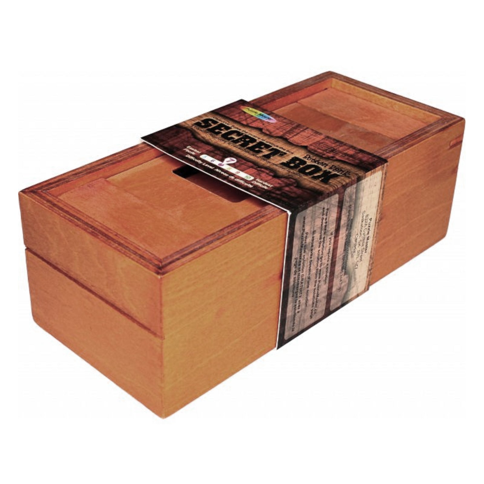 Secret Opening Box – Button Bank – Intermediate Trick Opening Puzzle Box by Puzzle Master